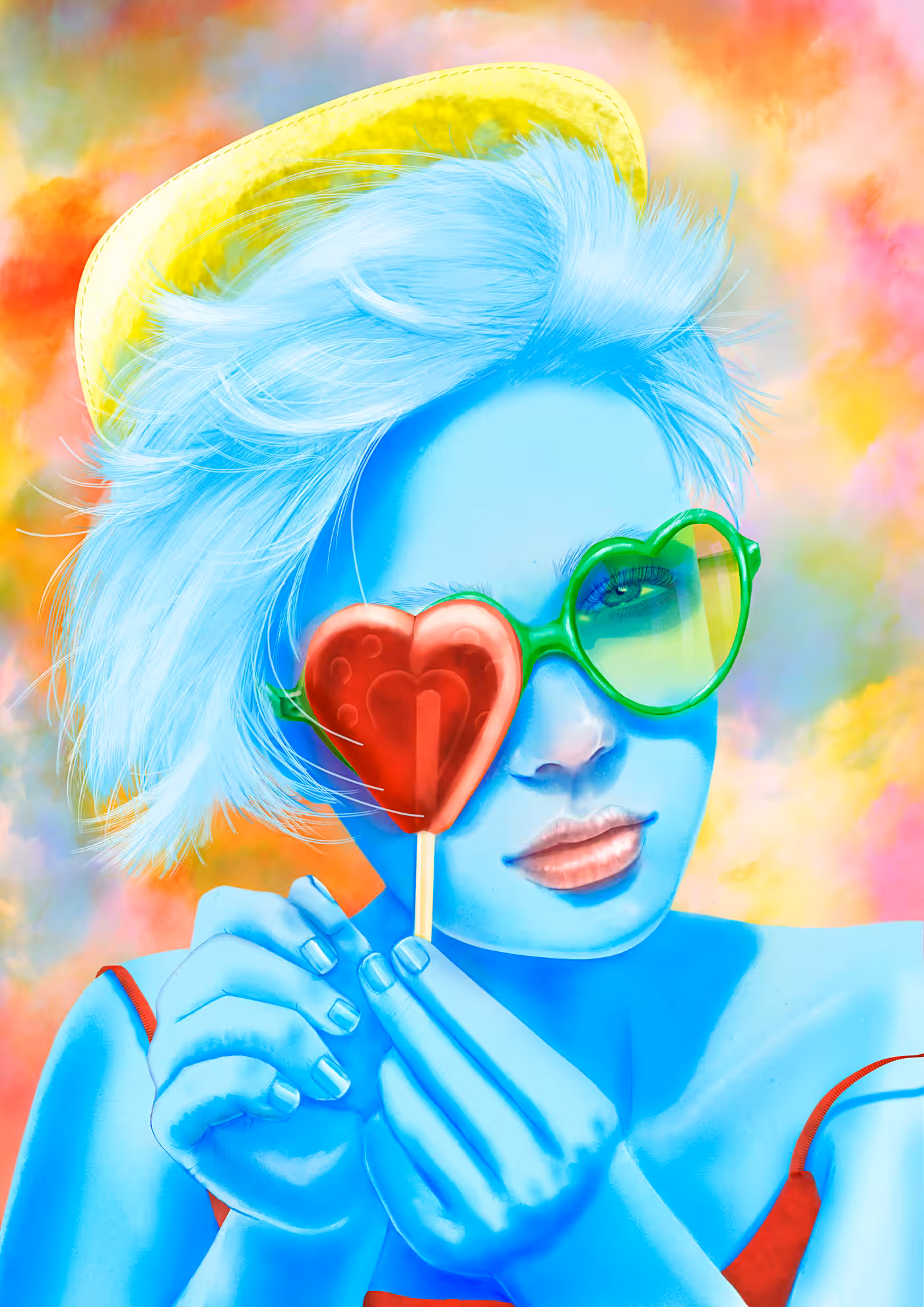 Blue Doll I