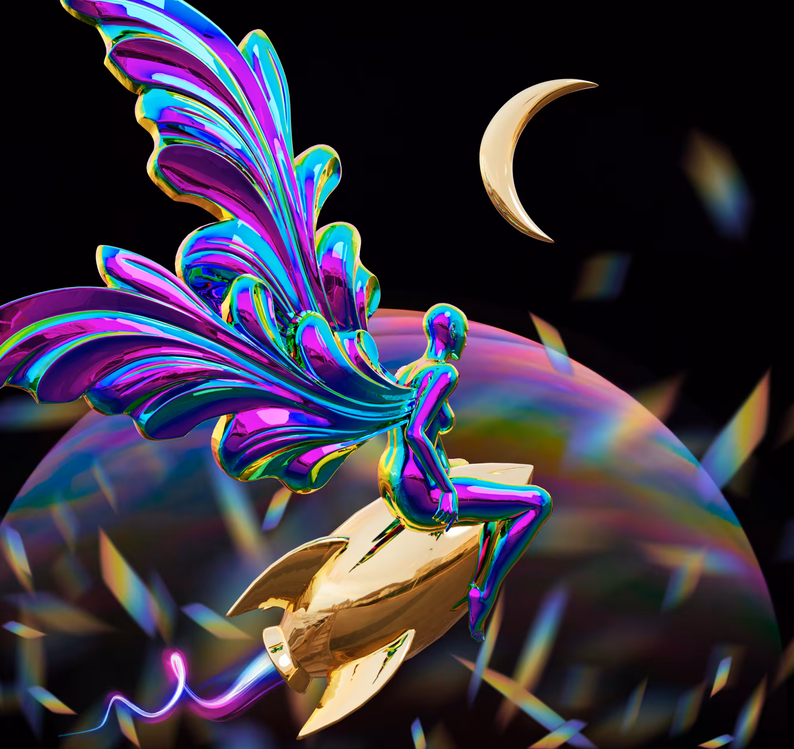 Archangel #7 'To The Moon'