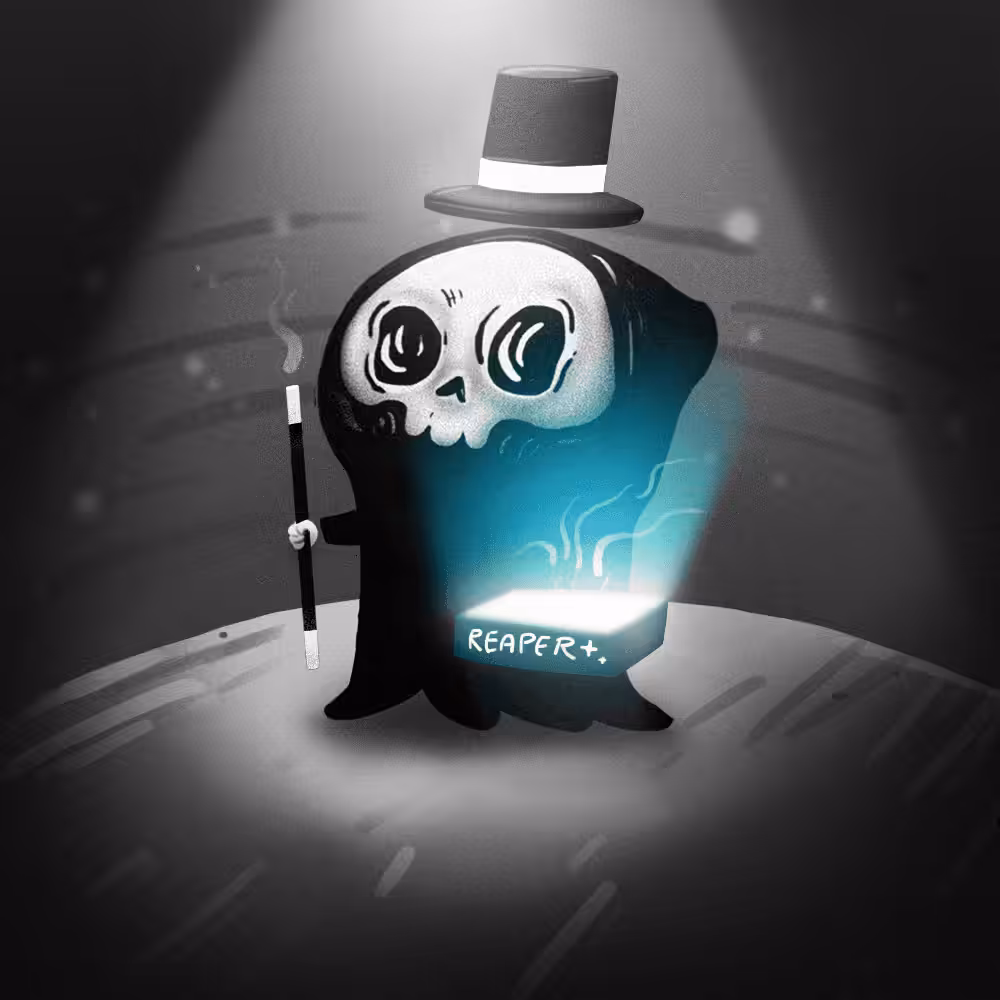 Magician and magical box