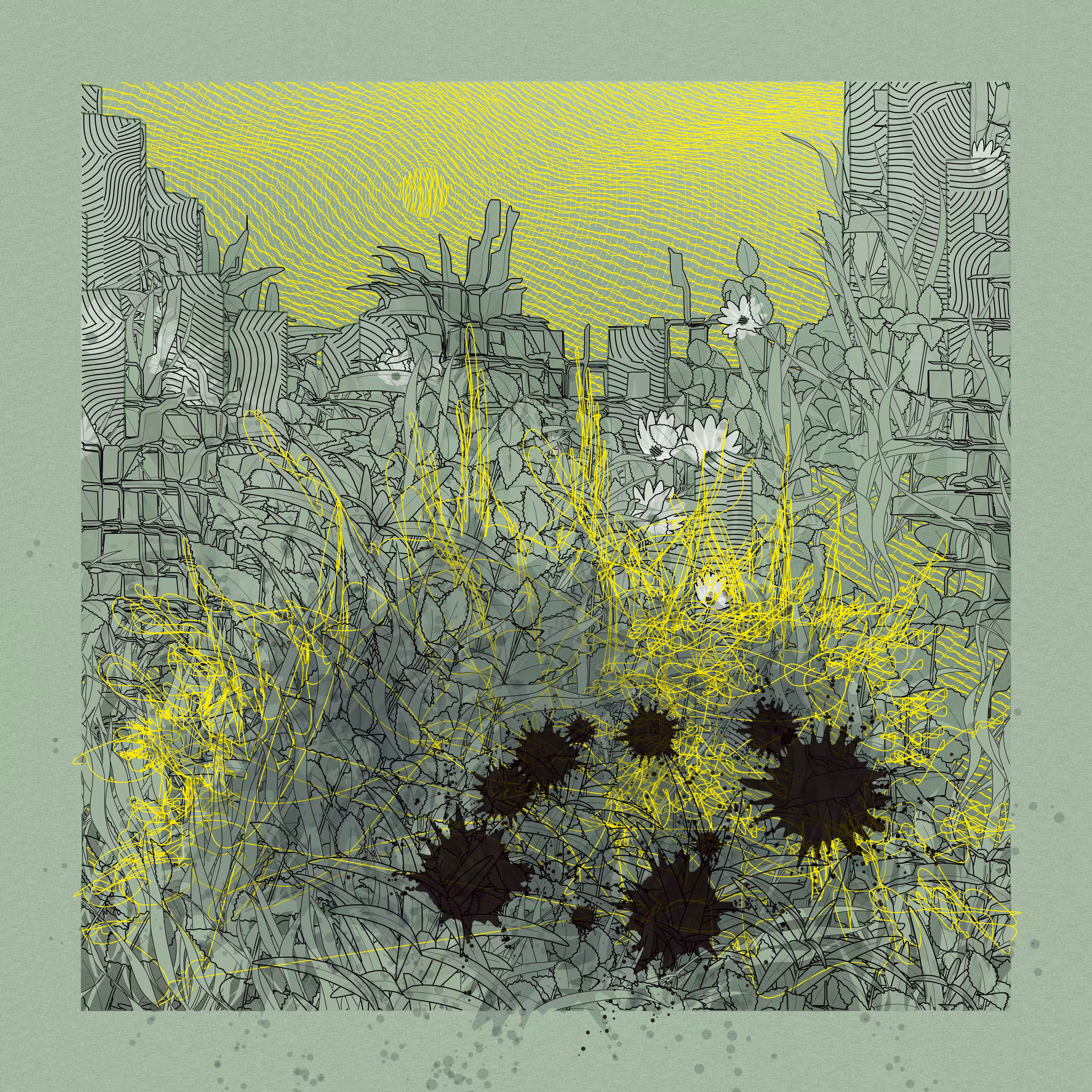 Landscape with Carbon Capture #10008