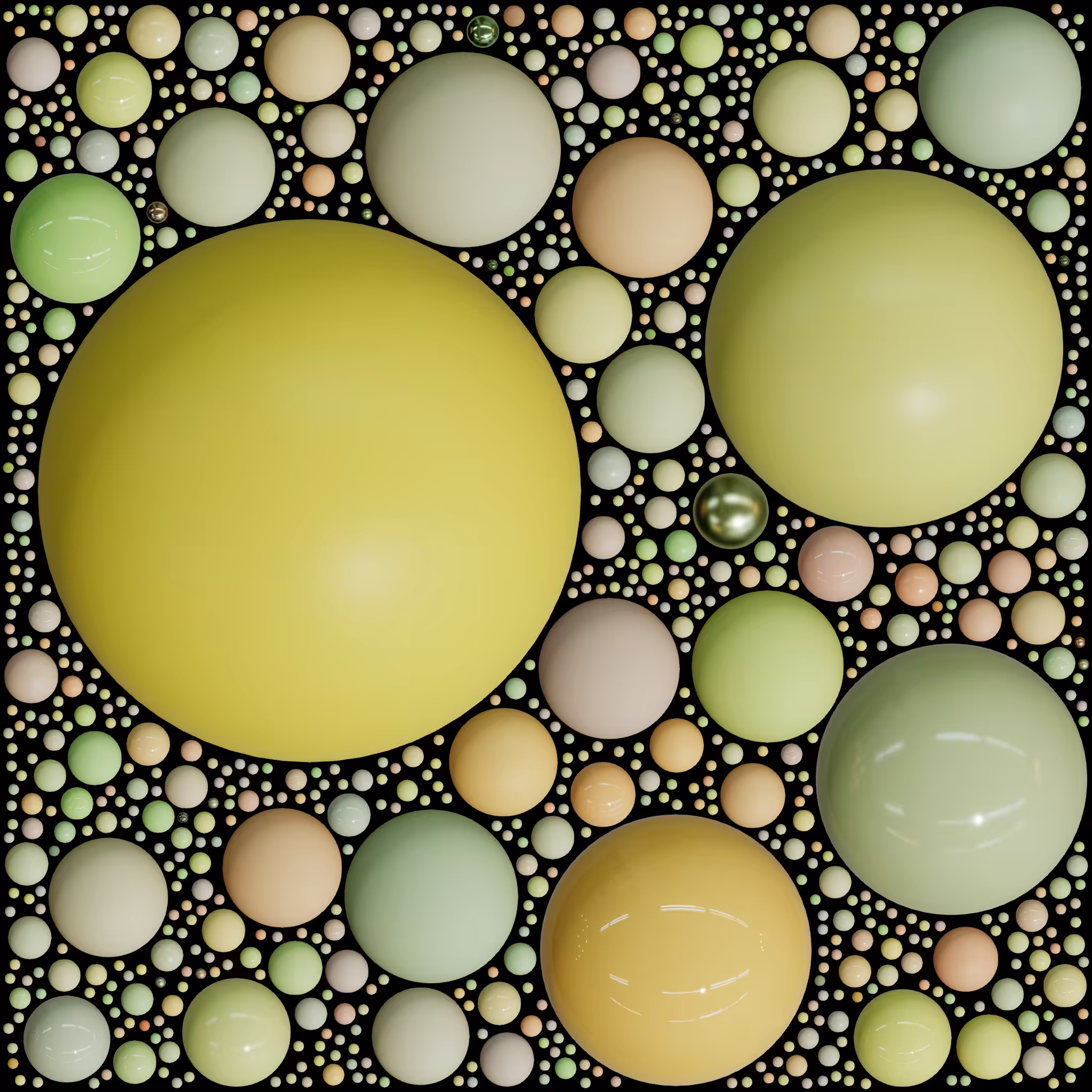 sphere/packed #3