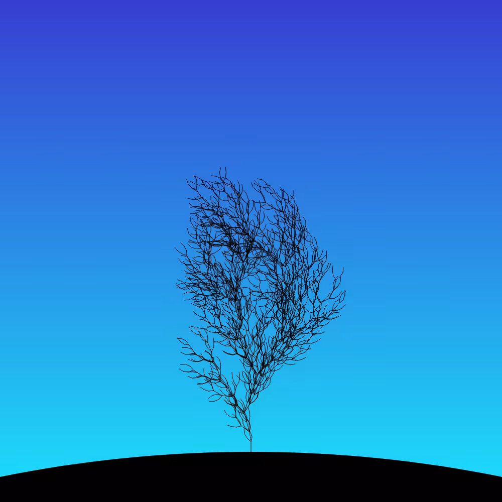 Fractal-Lsystem Tree #39