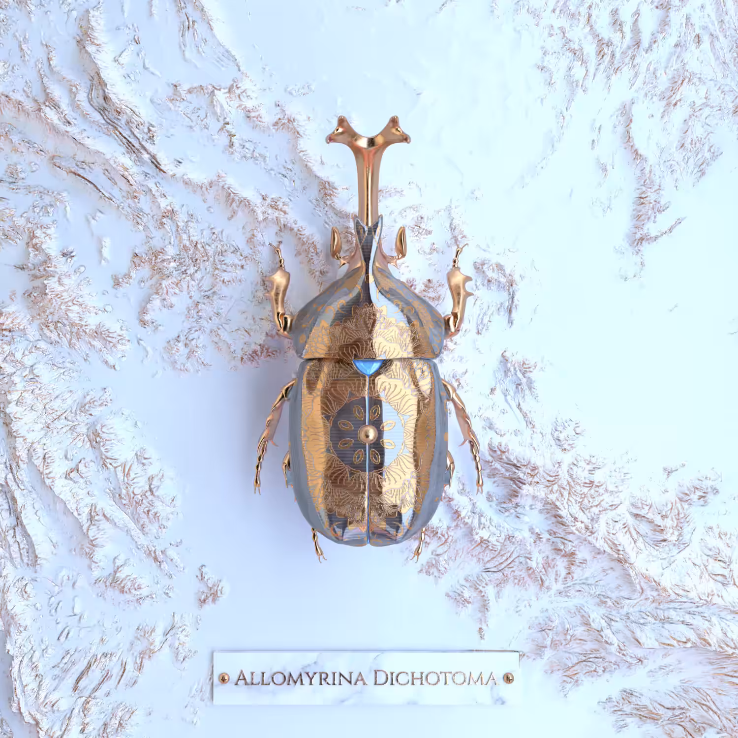 "Mechanical Insects". Allomyrina Dichotoma.
