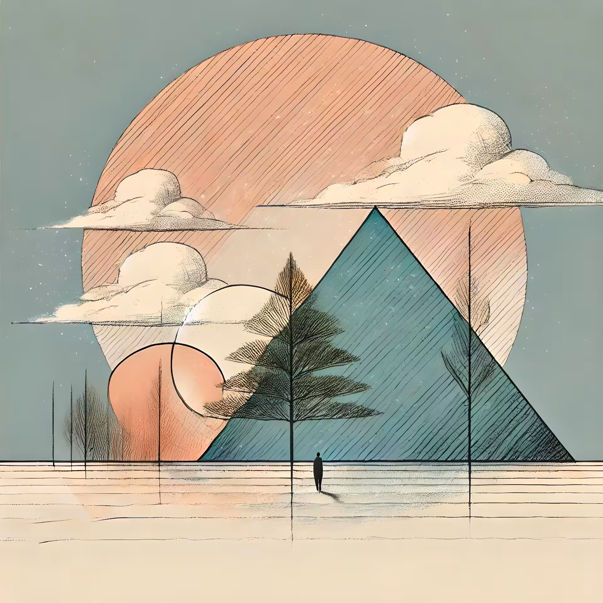 The Path of Pyramids