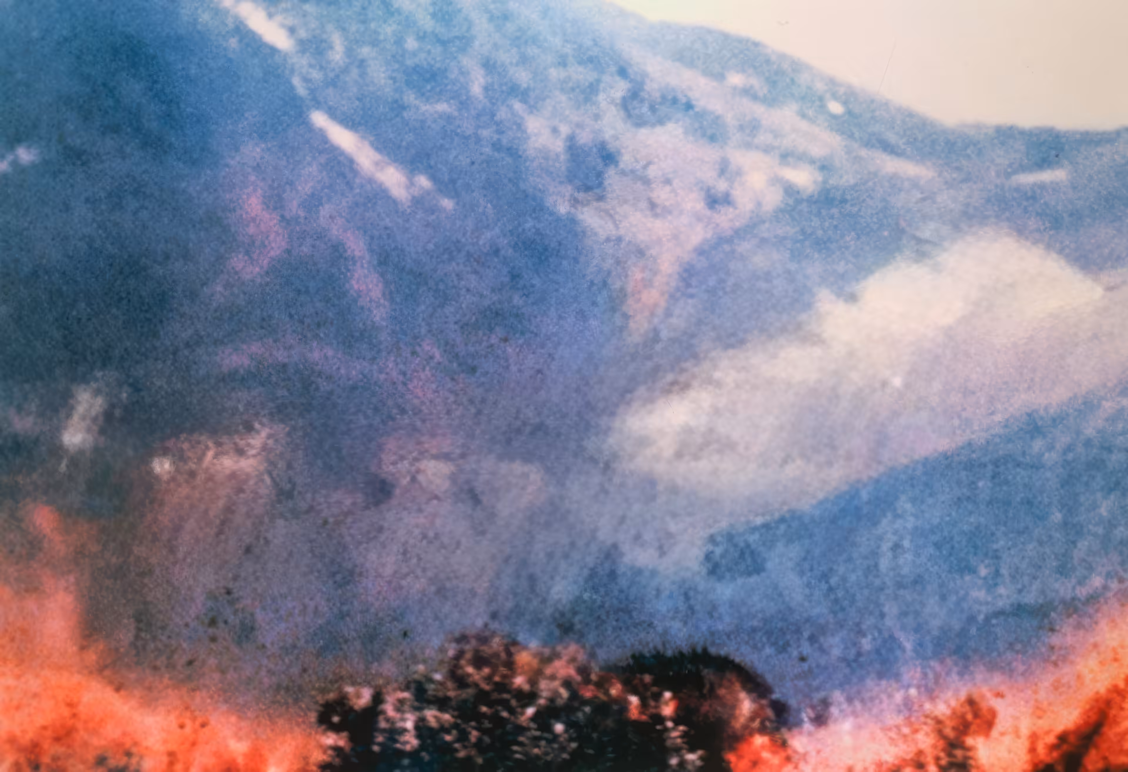 Untitled (the mountains loom vast)