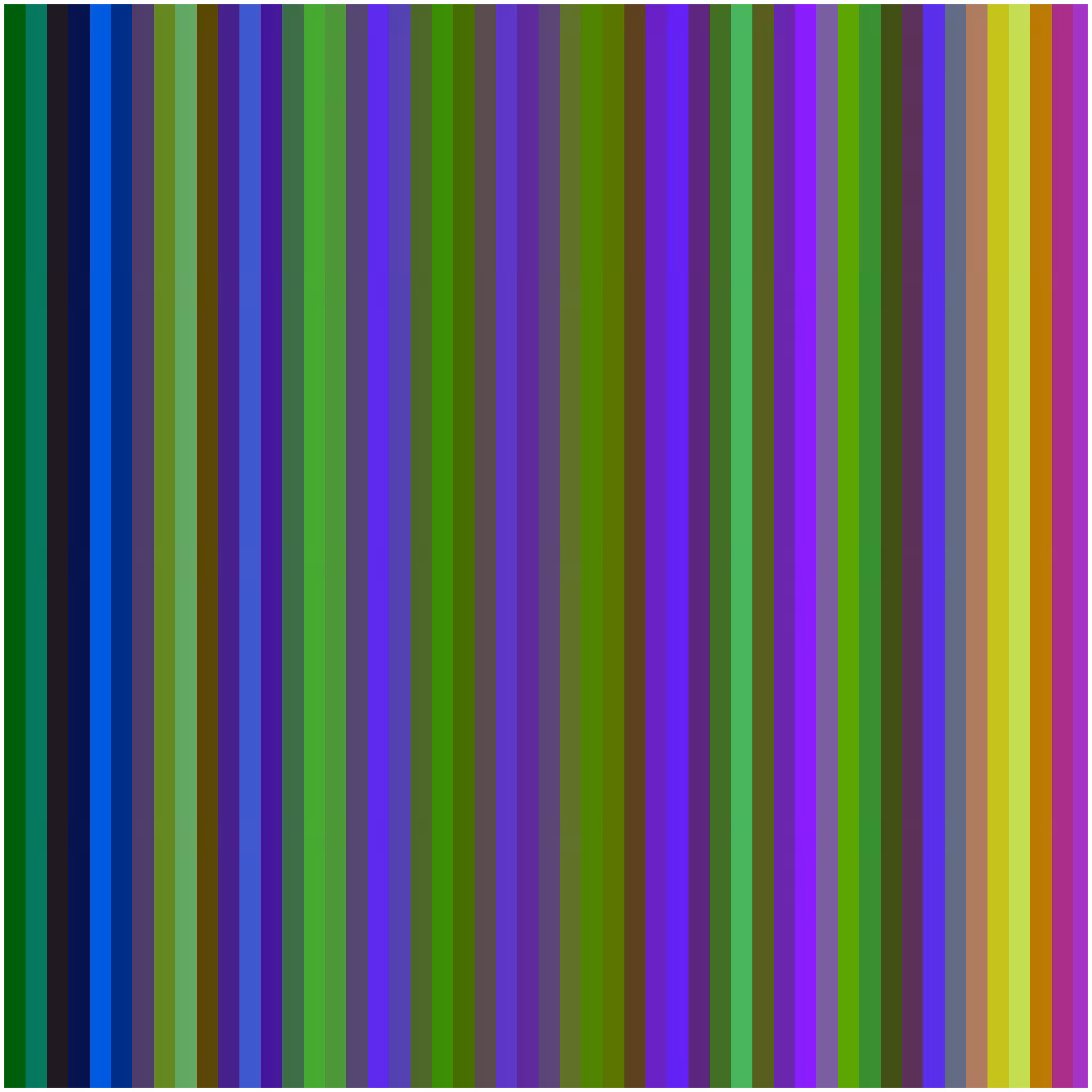 Coloured Lines #1 #38