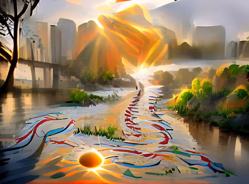 When the morning sun falls upon the river shall you choose your path.