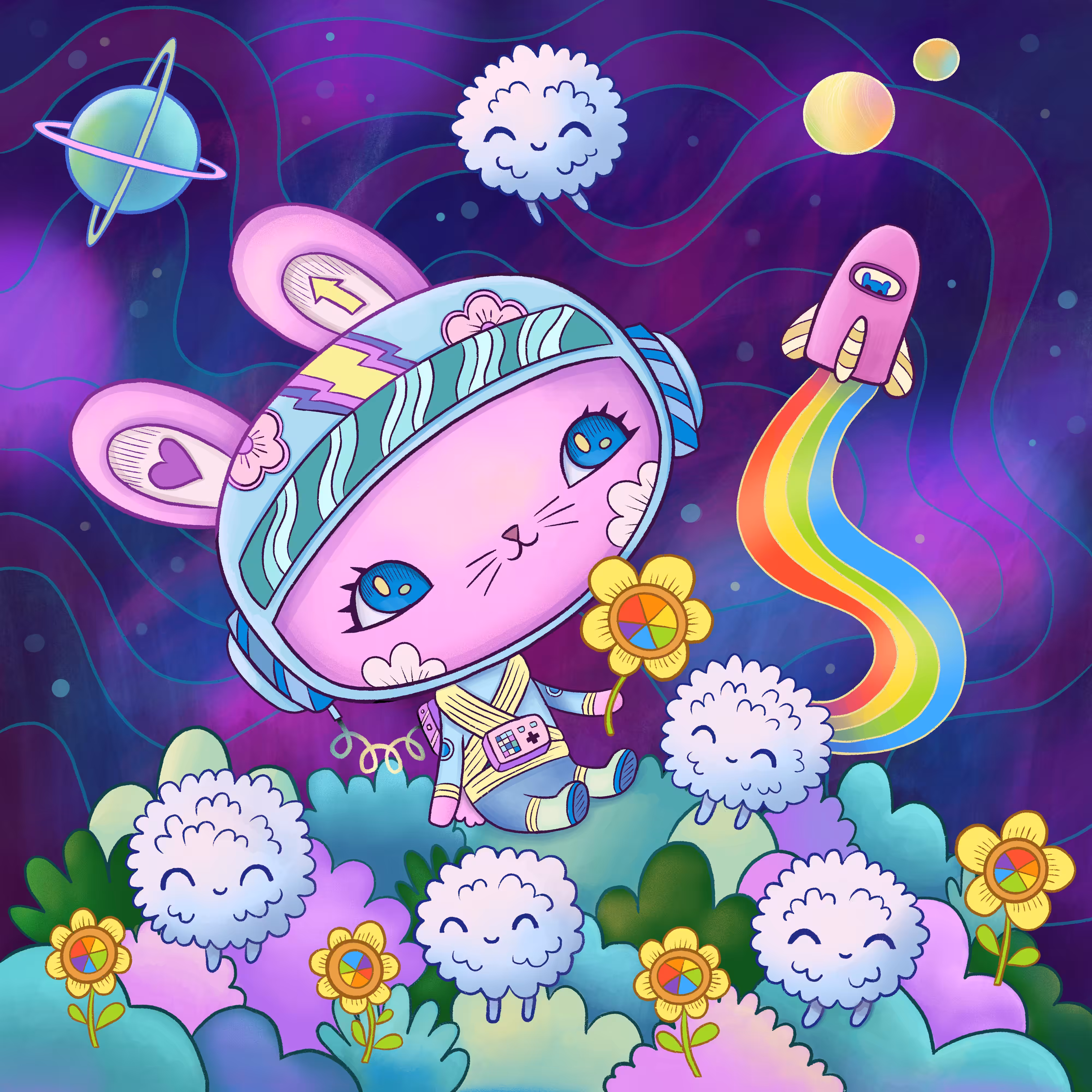 Space Dust Bunny