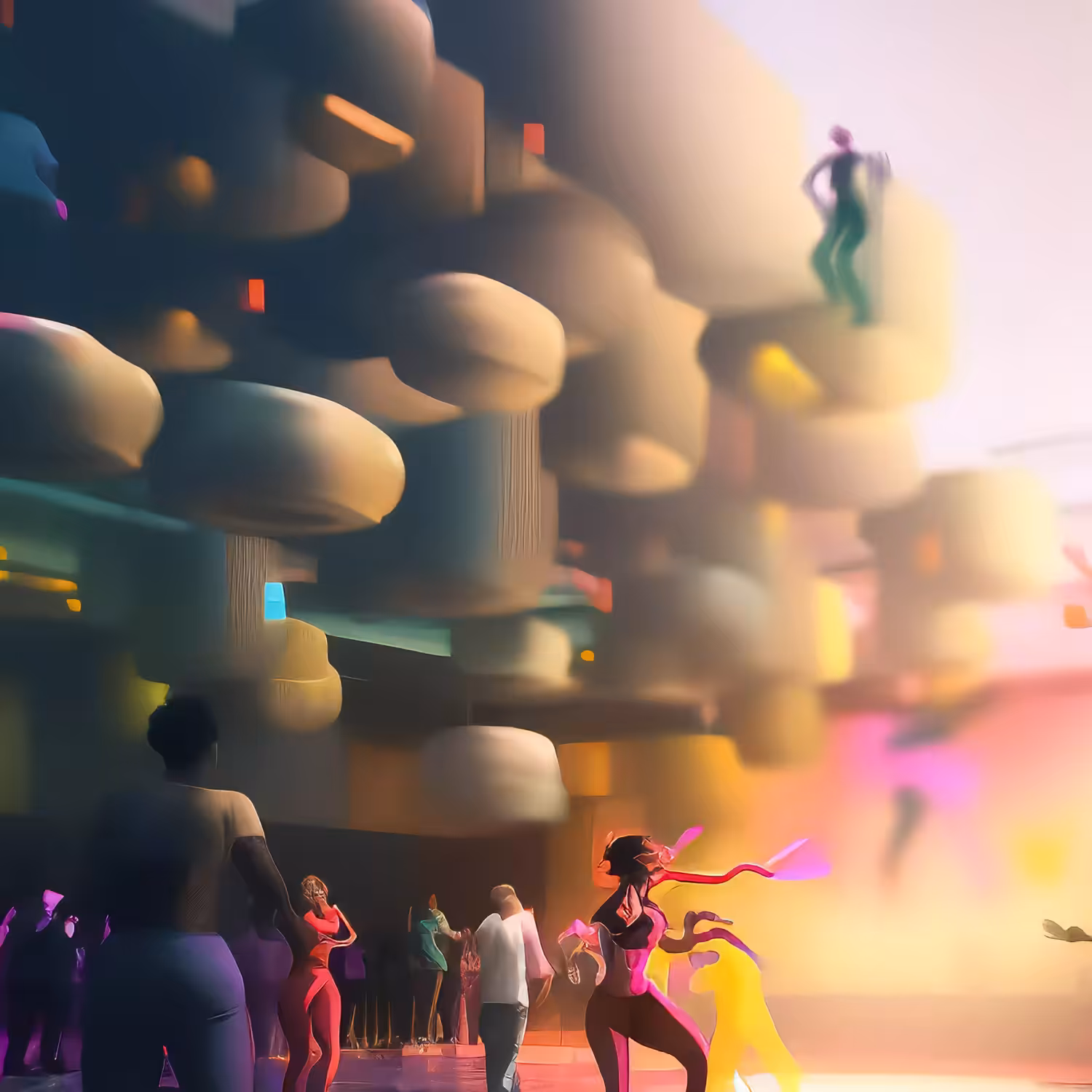 Dancers: Party on the Block