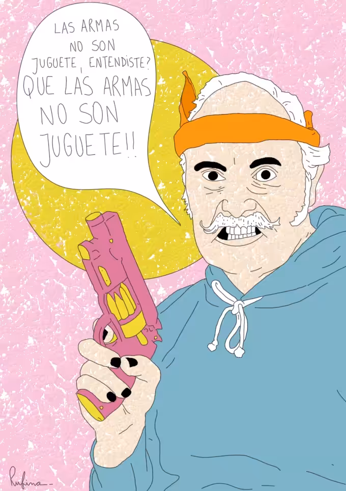 Las armas no son juguetes