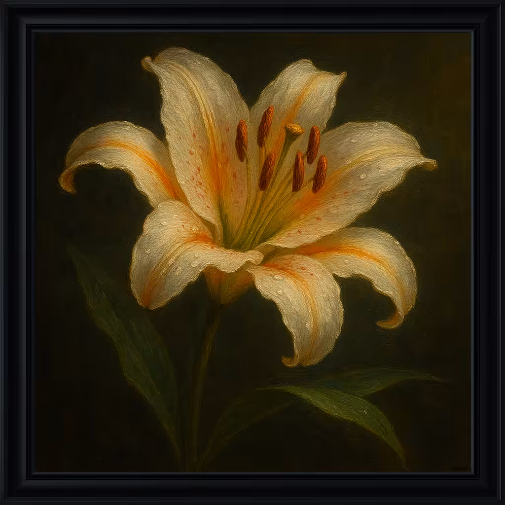 Lilium auratum (Japanese Lily)