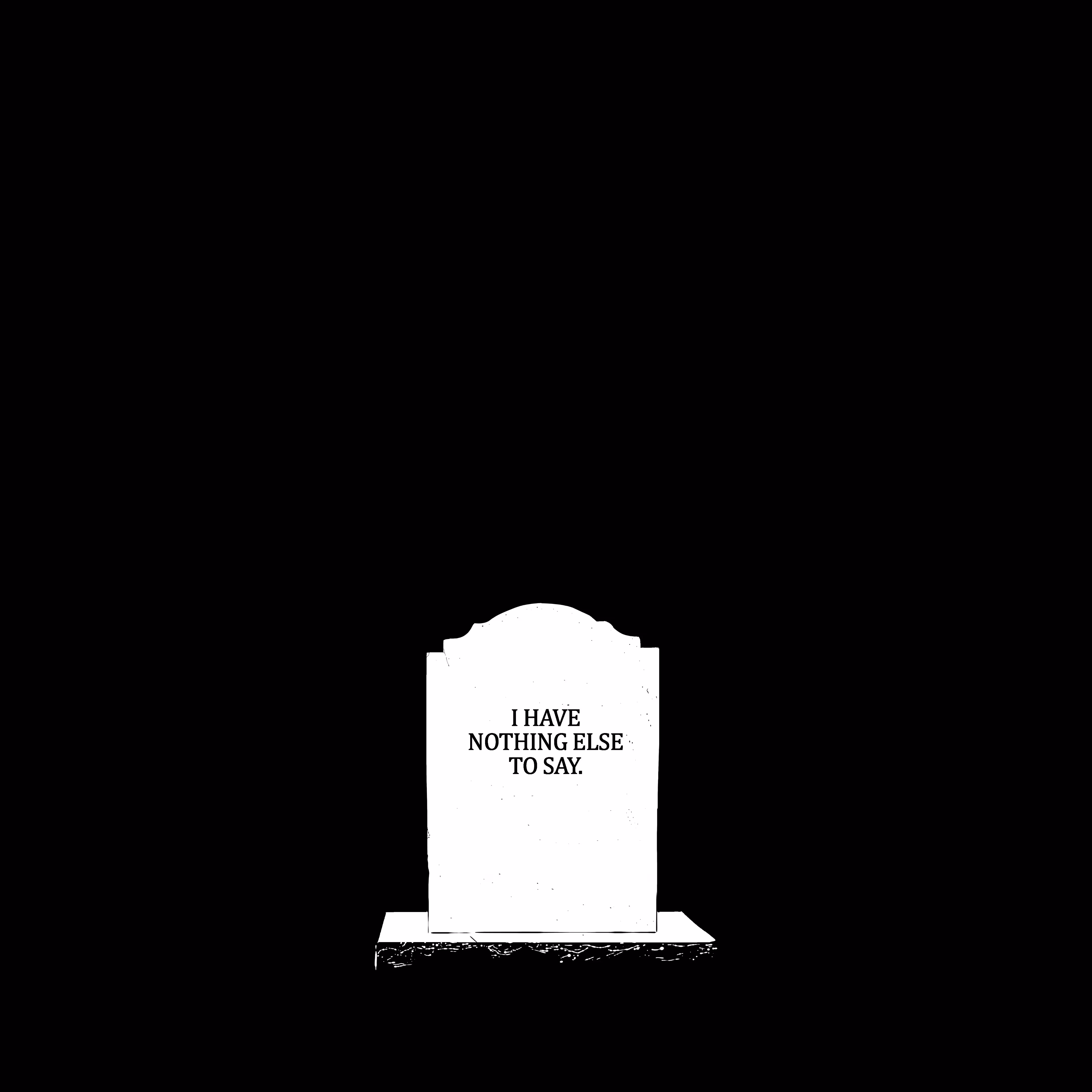 The tombstone