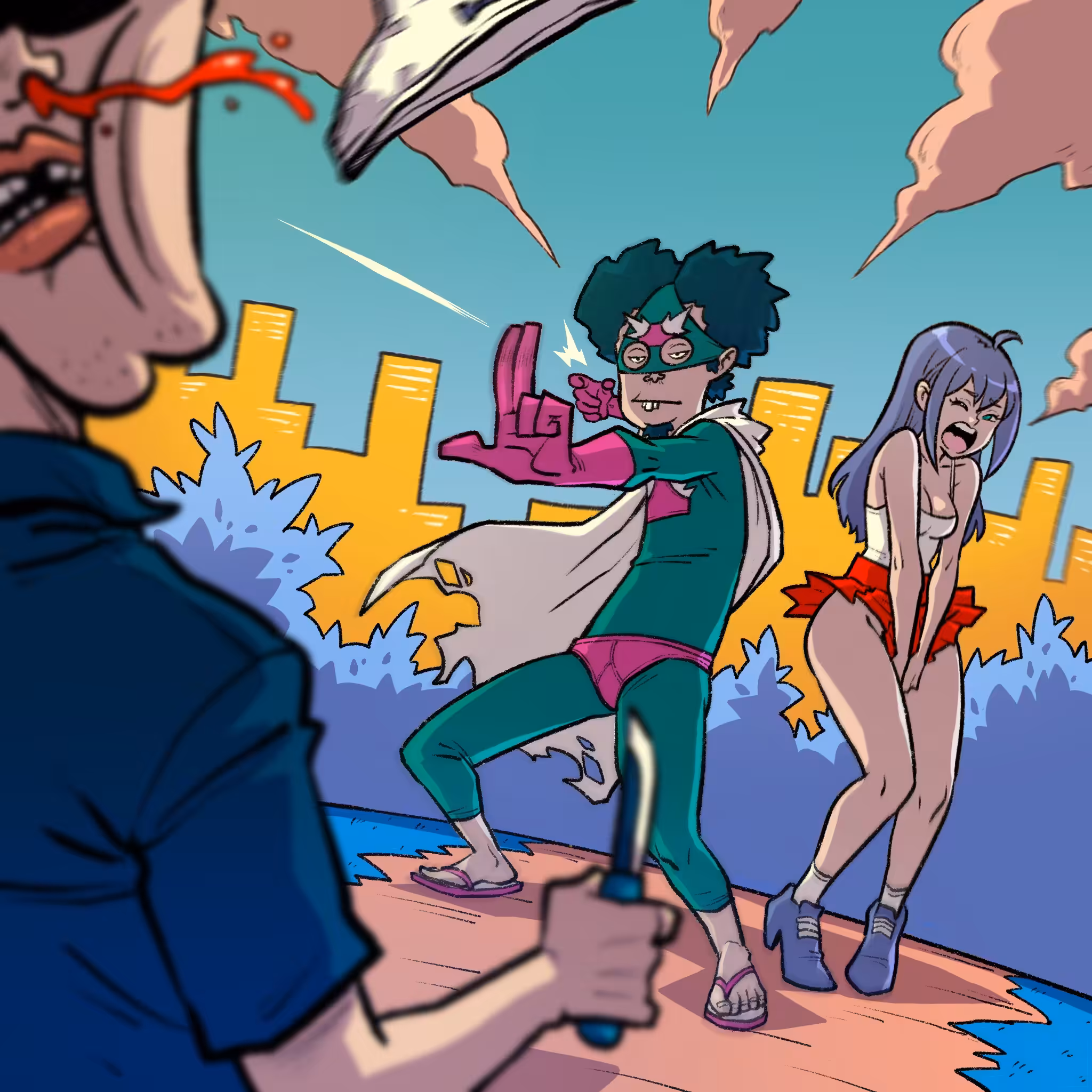 #014 Shooter Underpantman