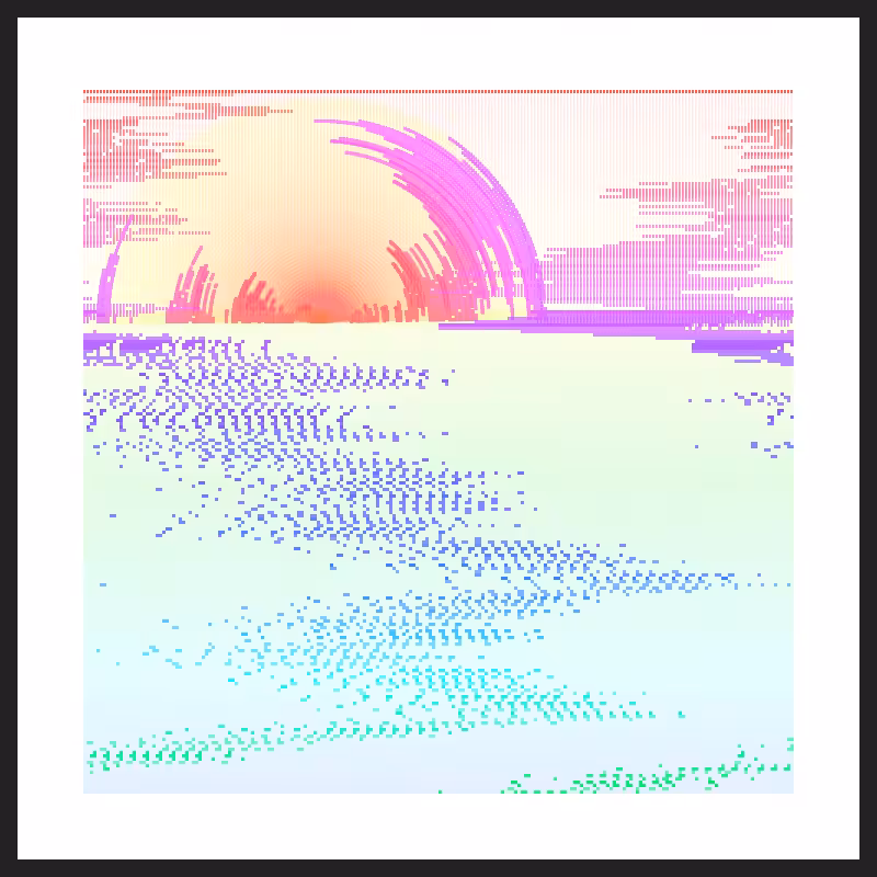 Glitch Acuarela #20