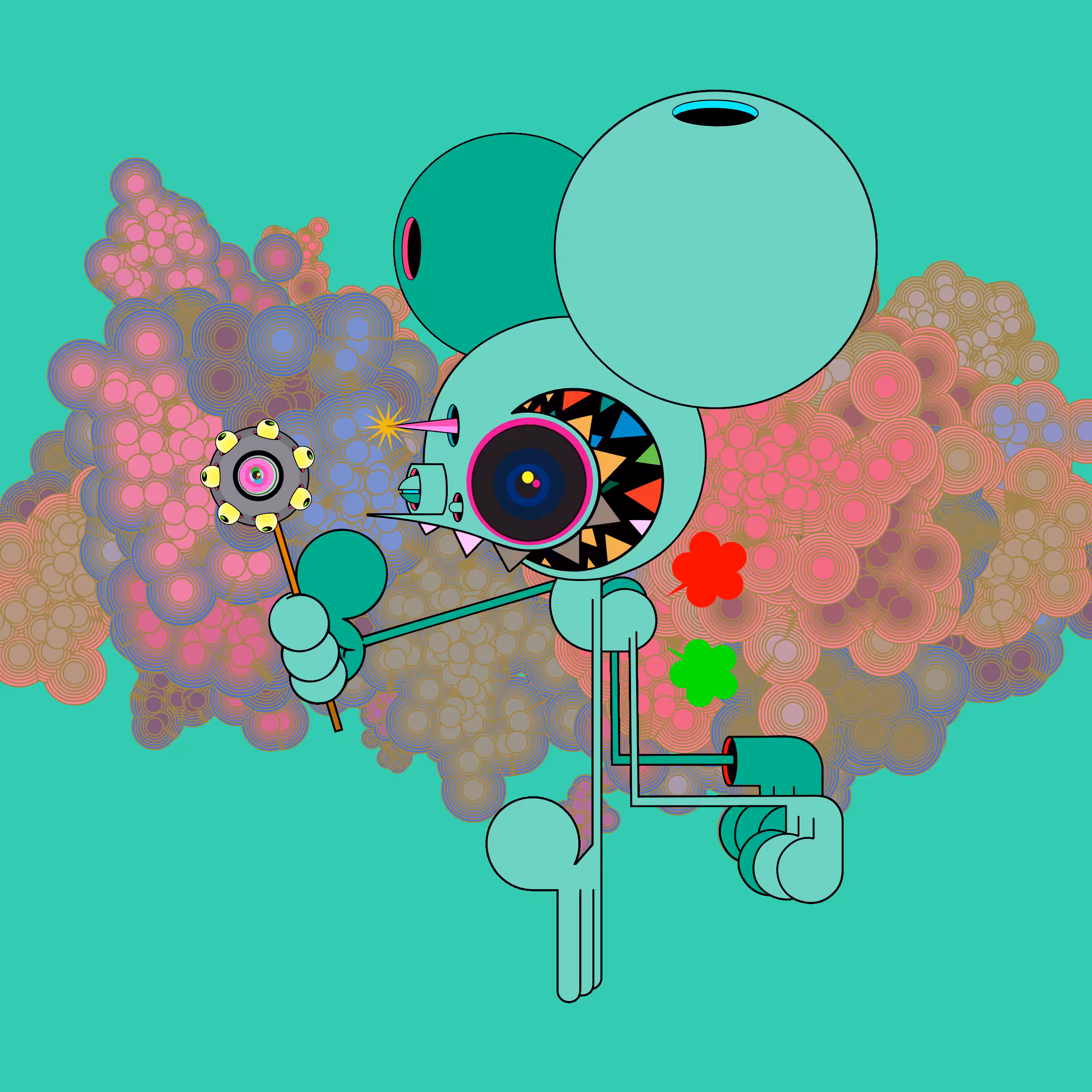 Neogen Space Monkeys #1777
