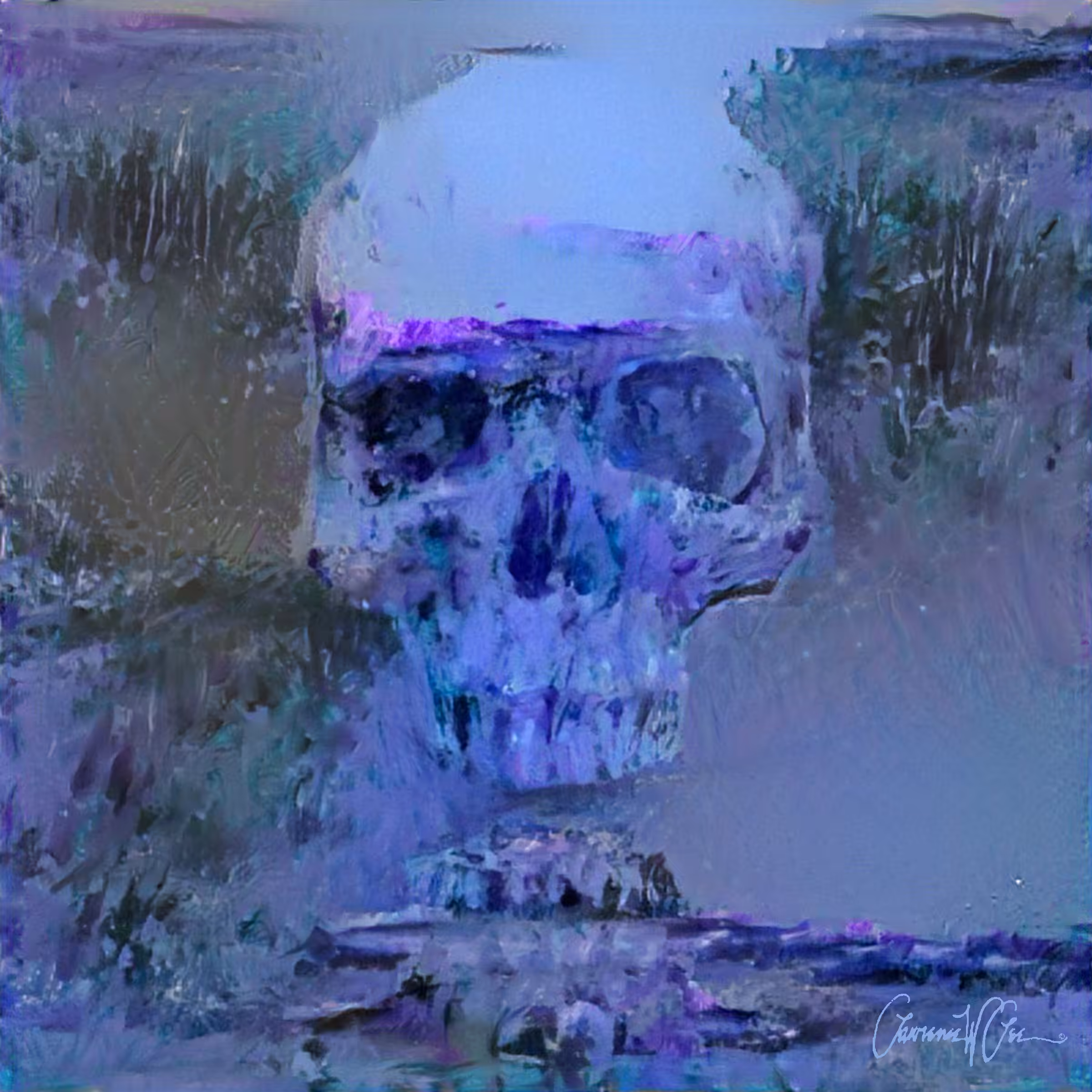 Spirit Garden Skull "B"