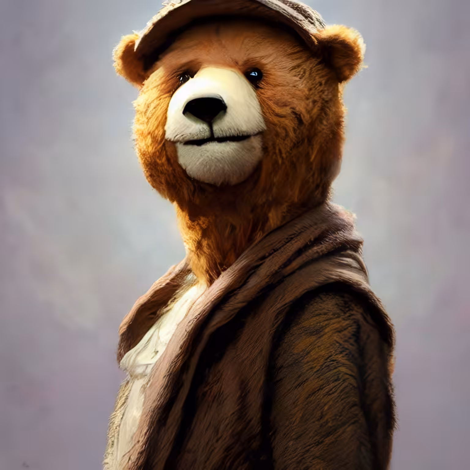 Adorable Furry Creature Collection: Furry Bear 0596