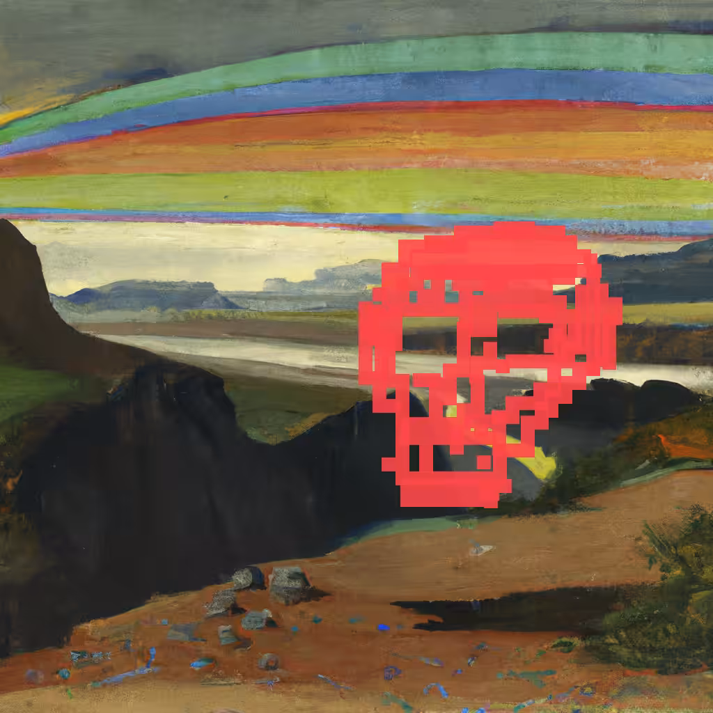 Rainbow Skull Why | 2