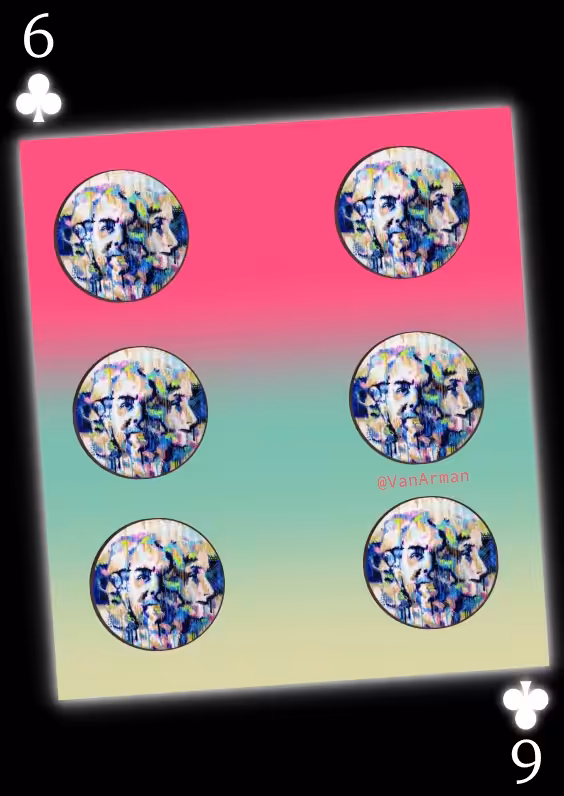 NFT CARDS 6 TRIBUTE TO @VanArman