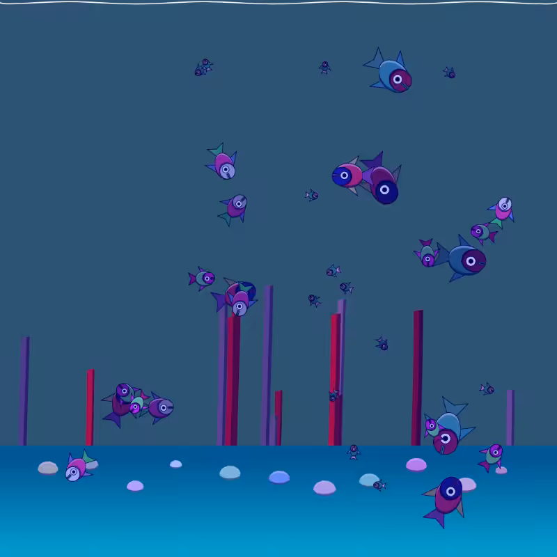 Underwater Schooling #18