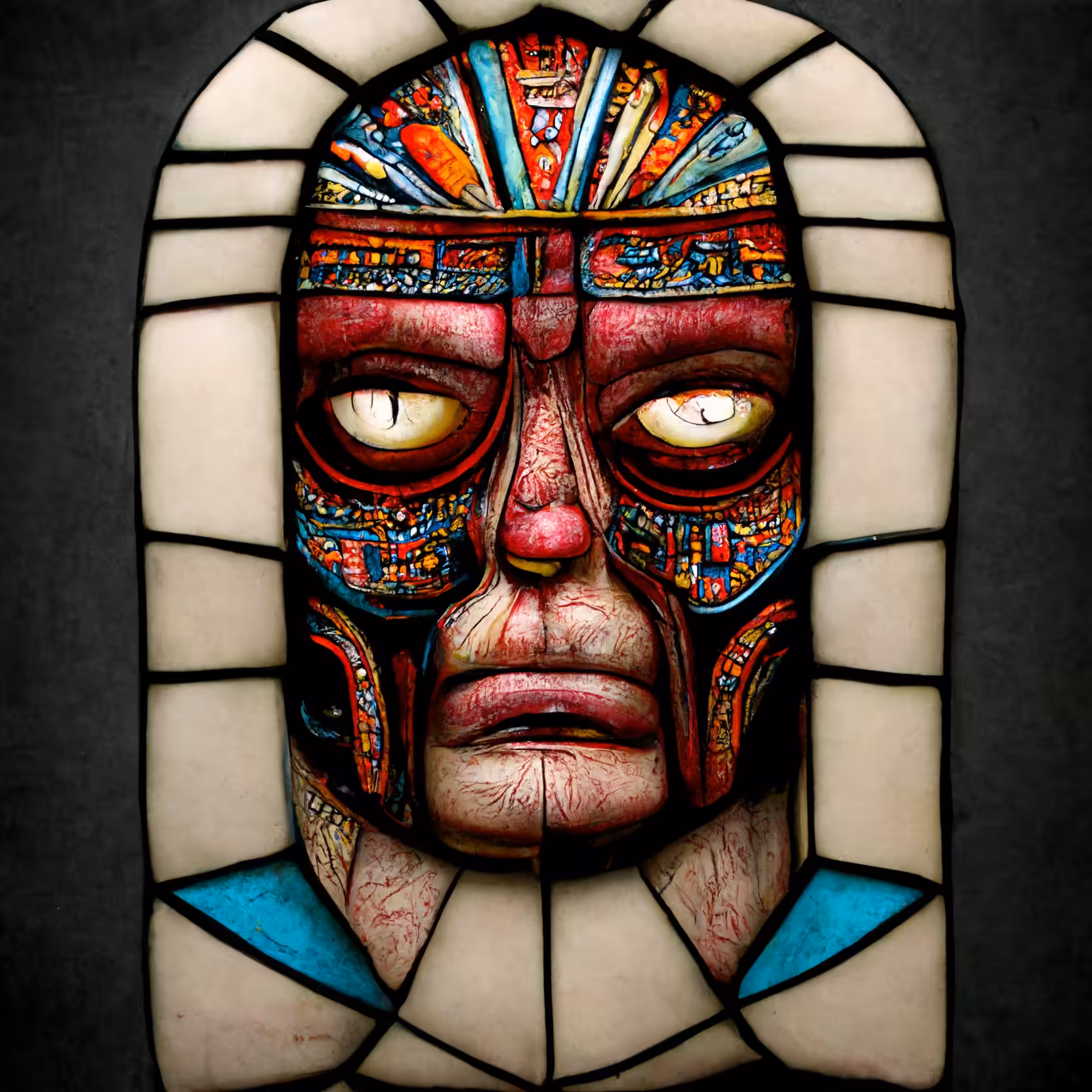 Stained Aztec 05