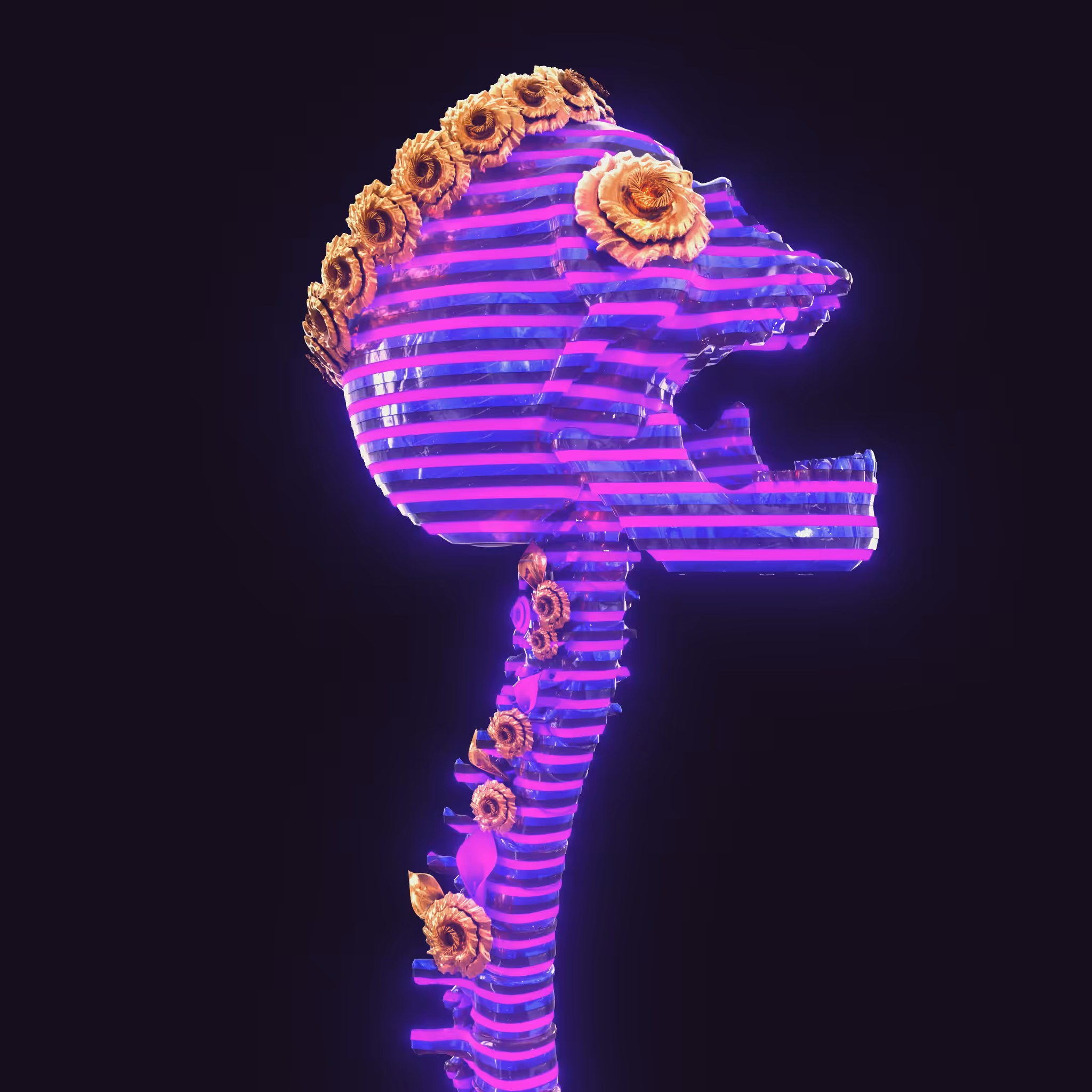 In the form of a skeleton #6