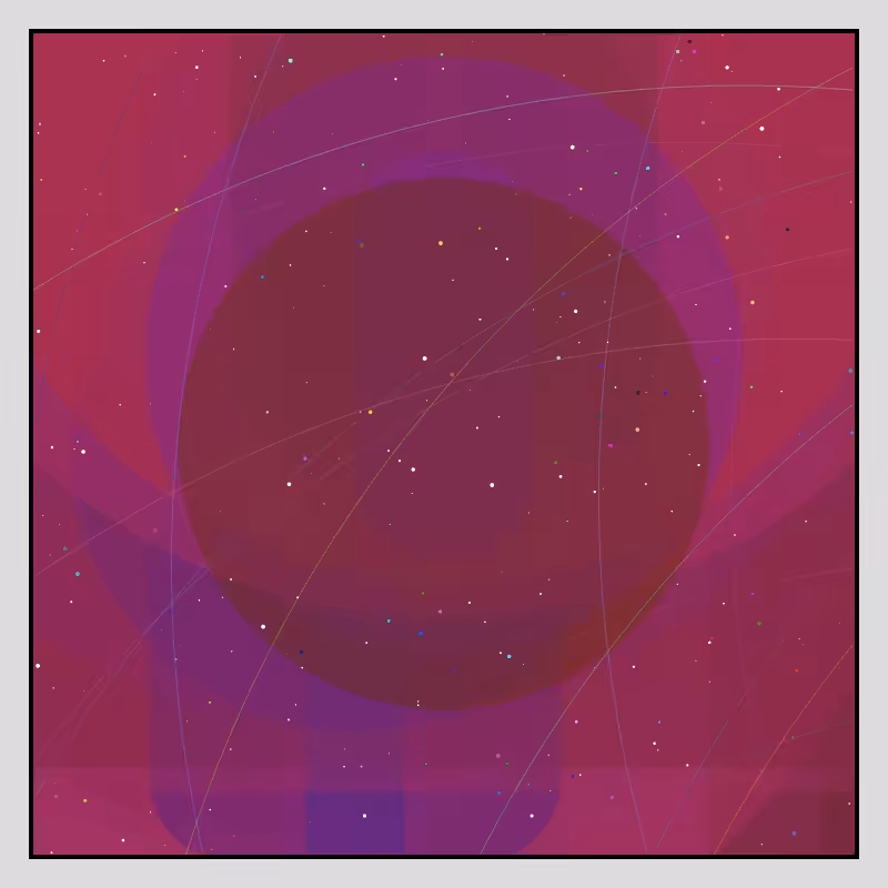 Color Field Starry B #211