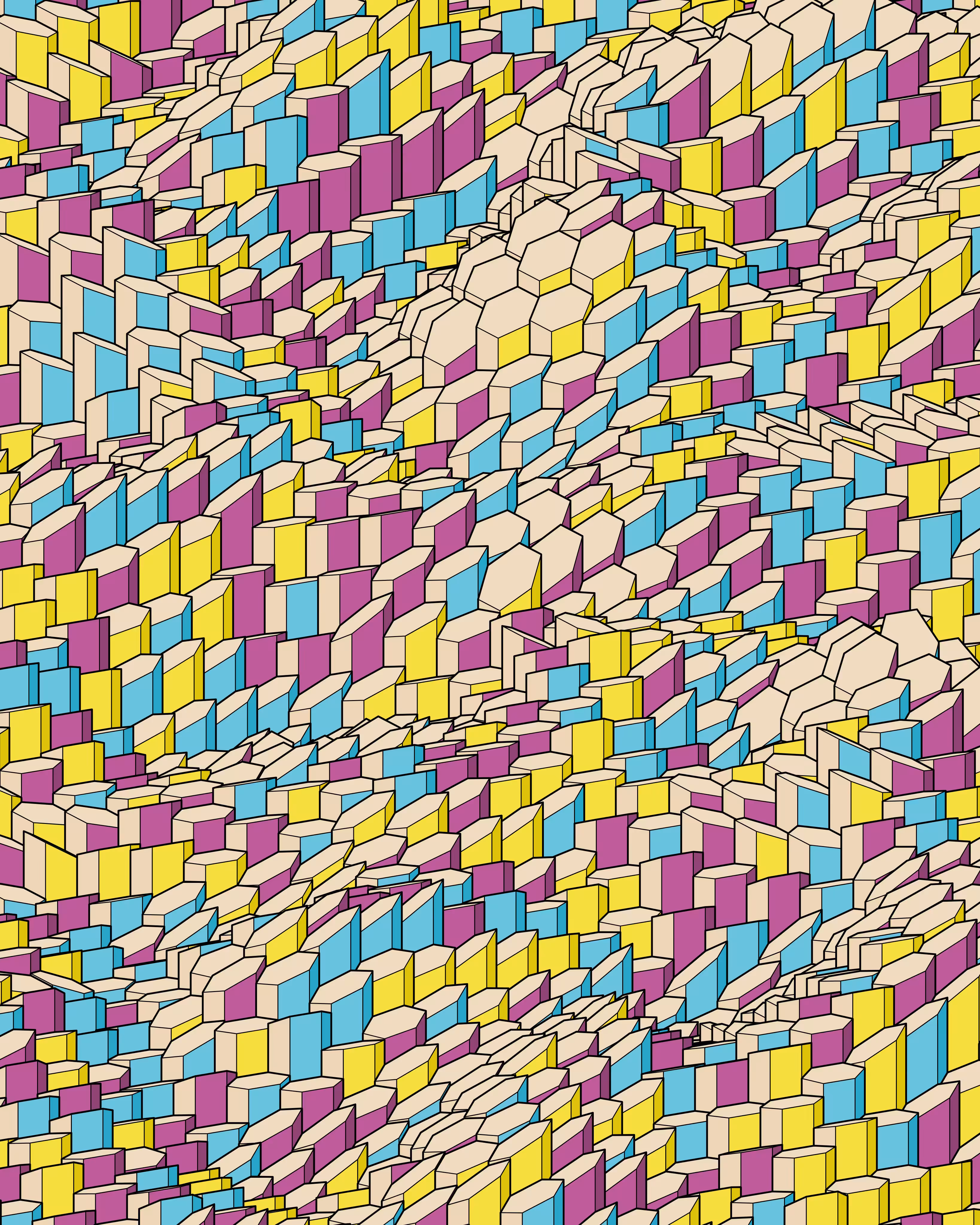 Hexagones Landscape #55
