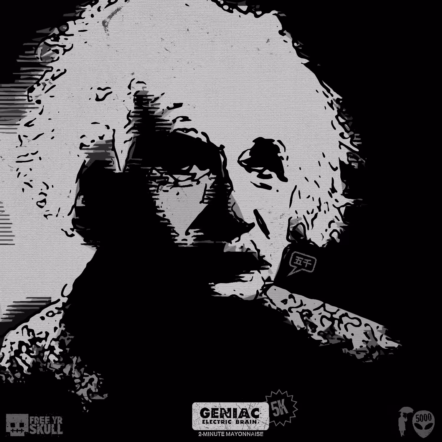 Portrait of Albert Einstein (050.365)