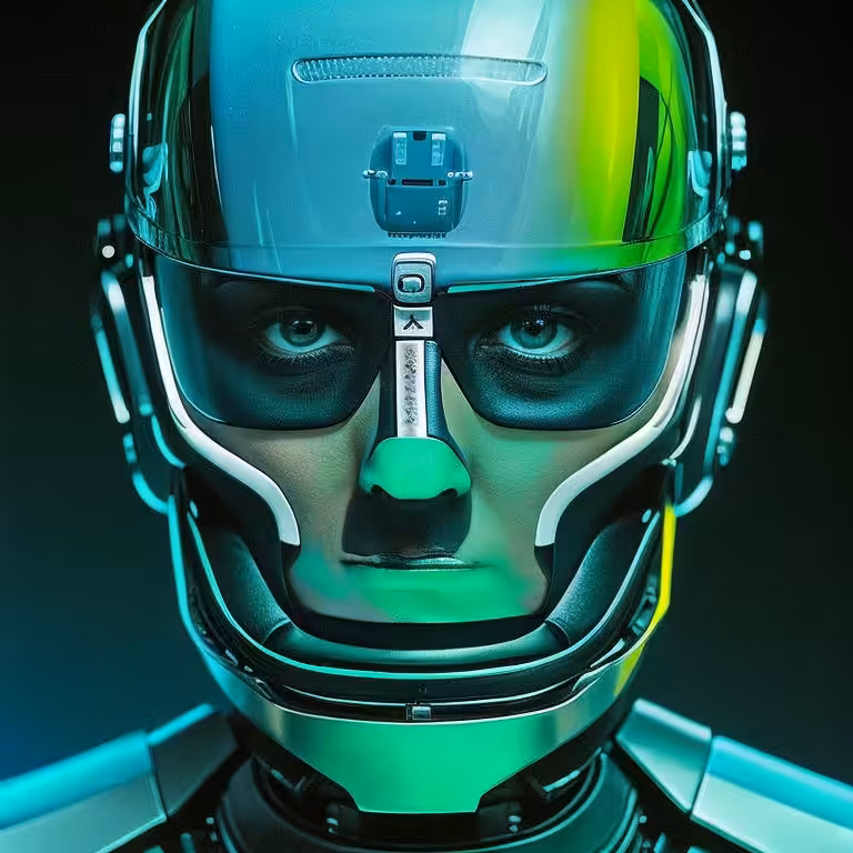 Robot Face #8