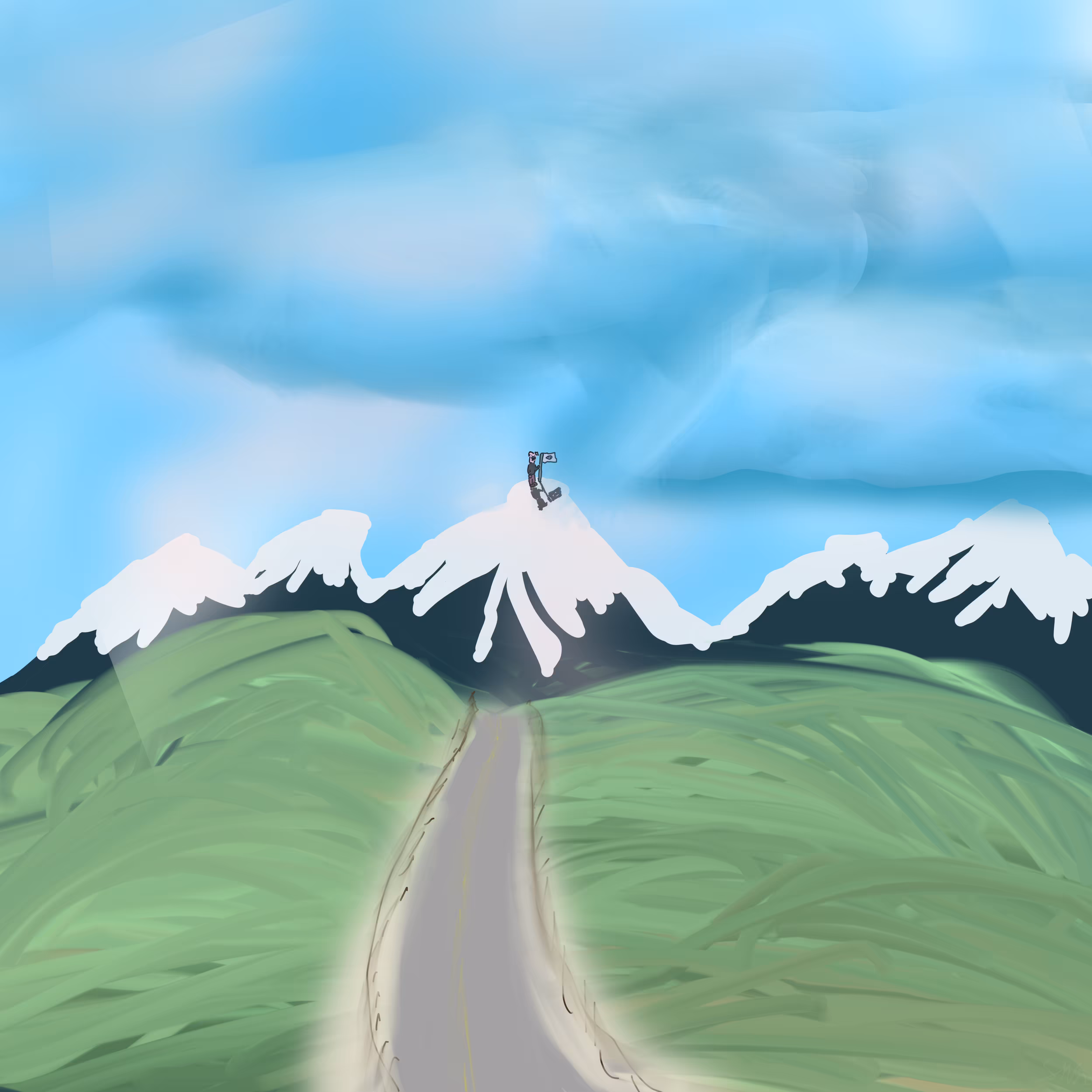 Reached the summit