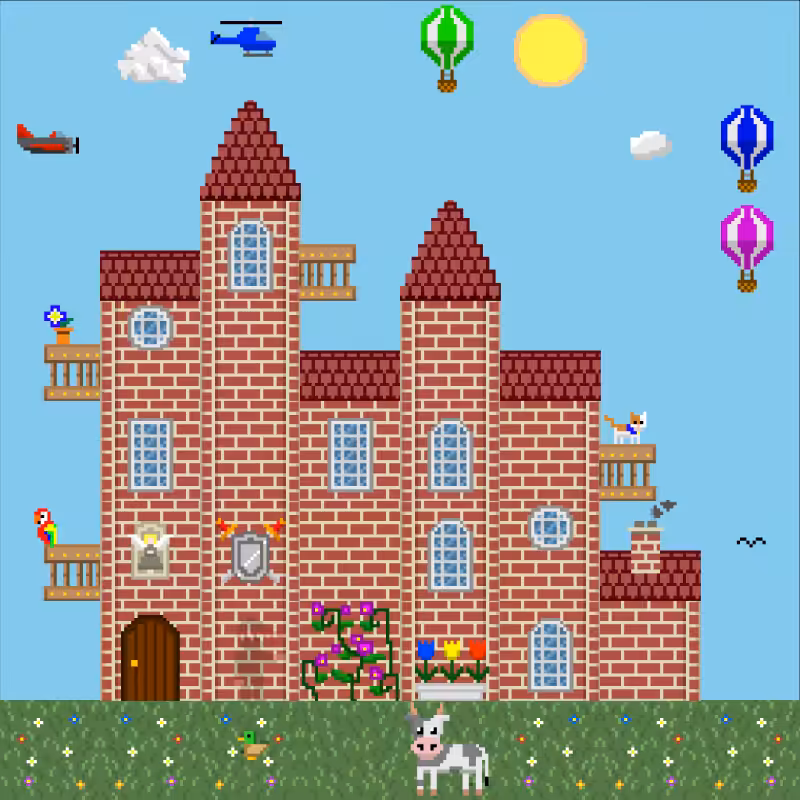 2D Mansion #987
