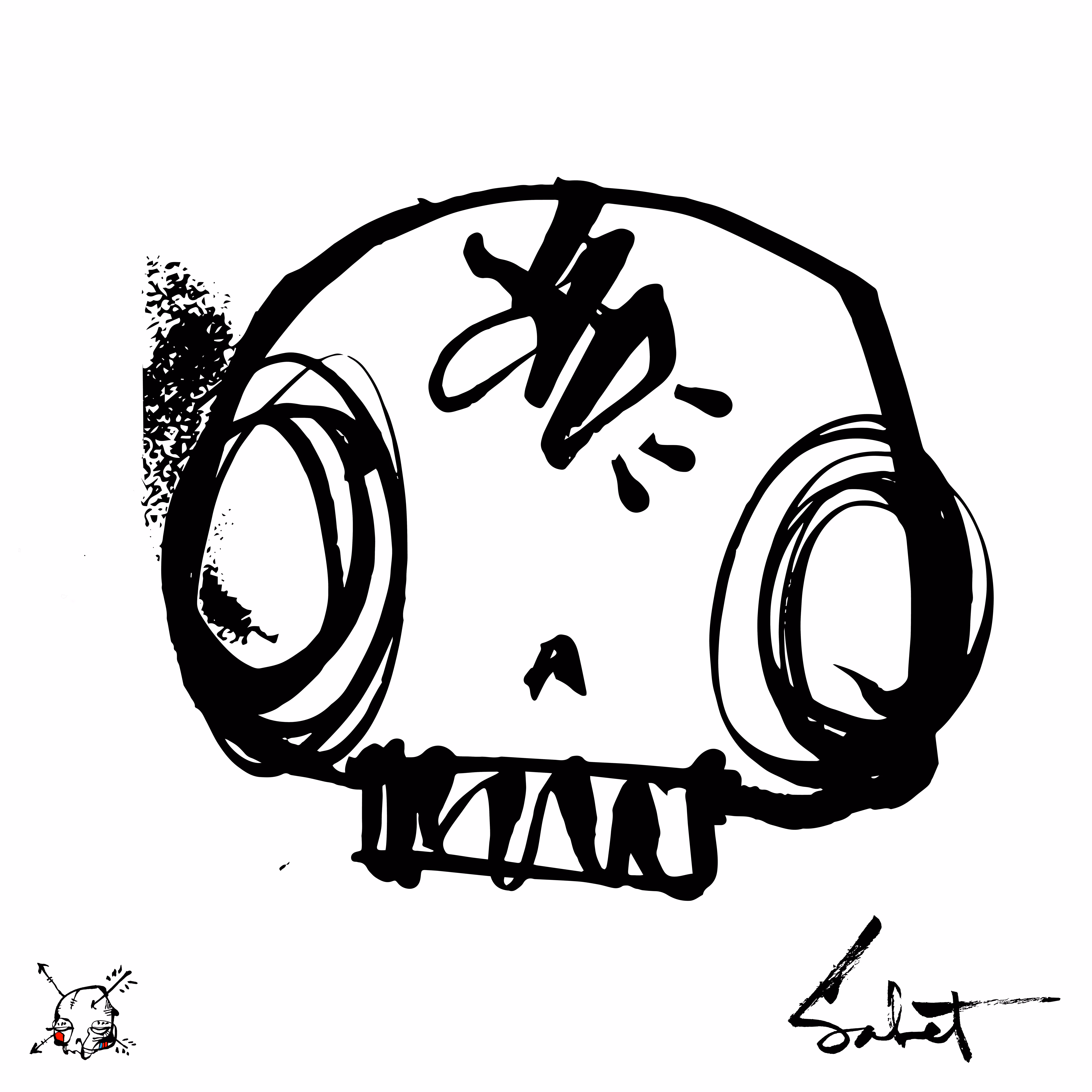 059 NINETY9SKULLS BY SABET