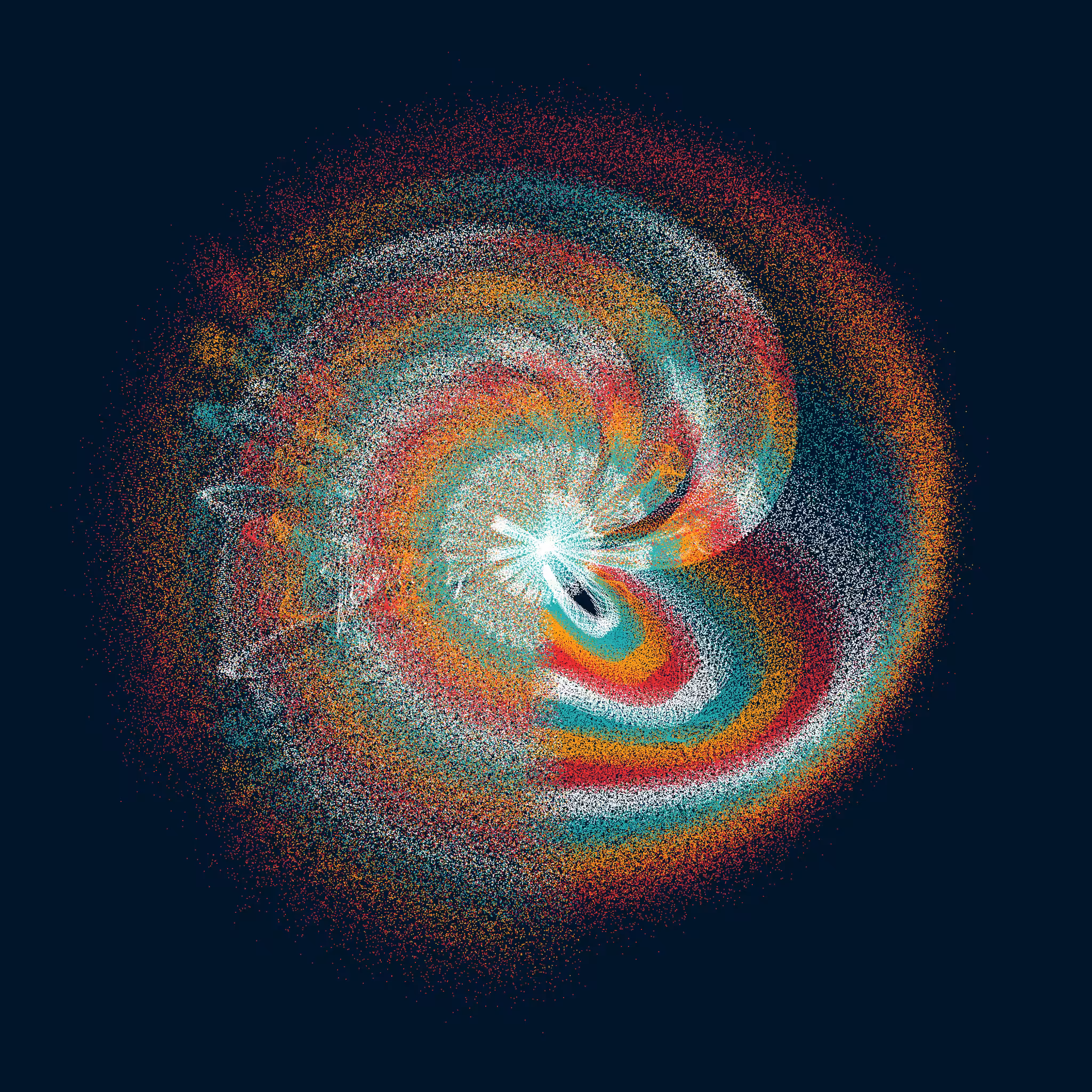 CIRCULAR MURMURATIONS #106