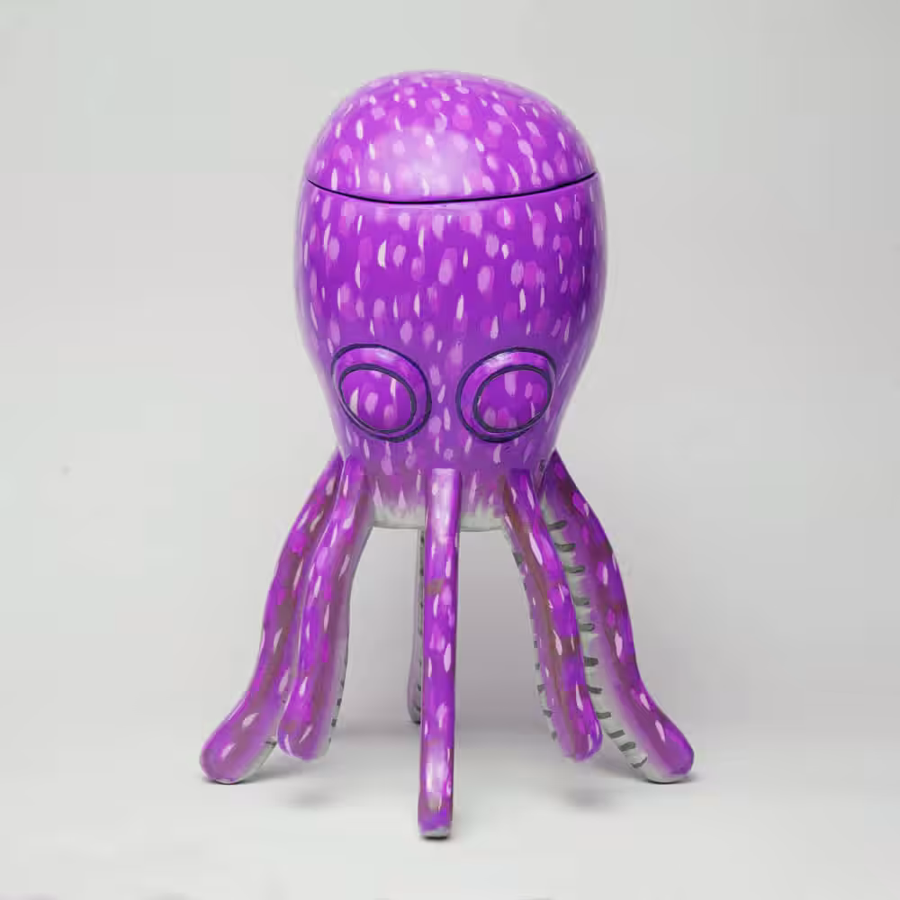 Paa Joe "Color Changing Octopus" Sculpture