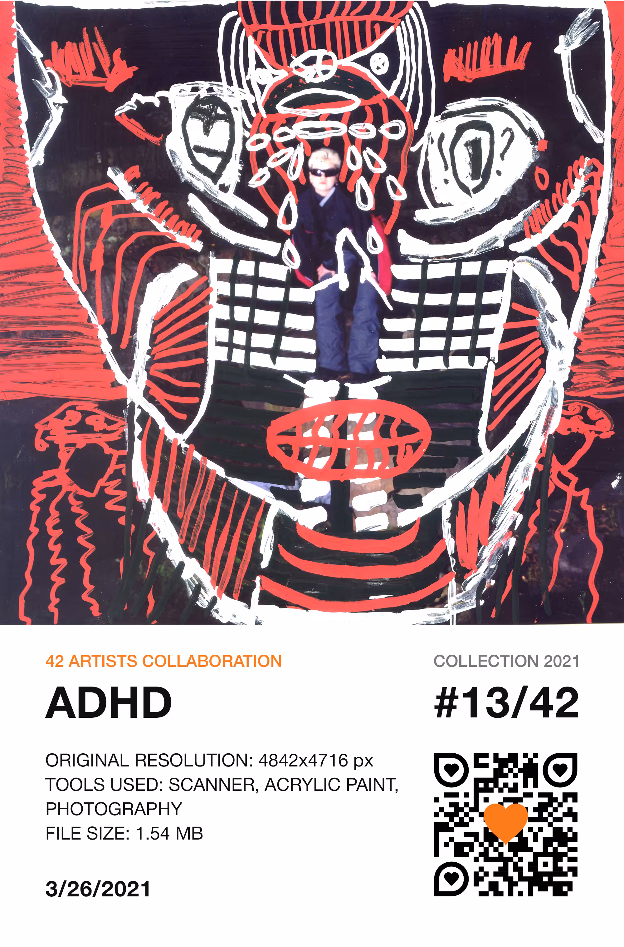 42 Artists Collaboration: 13/42 — ADHD