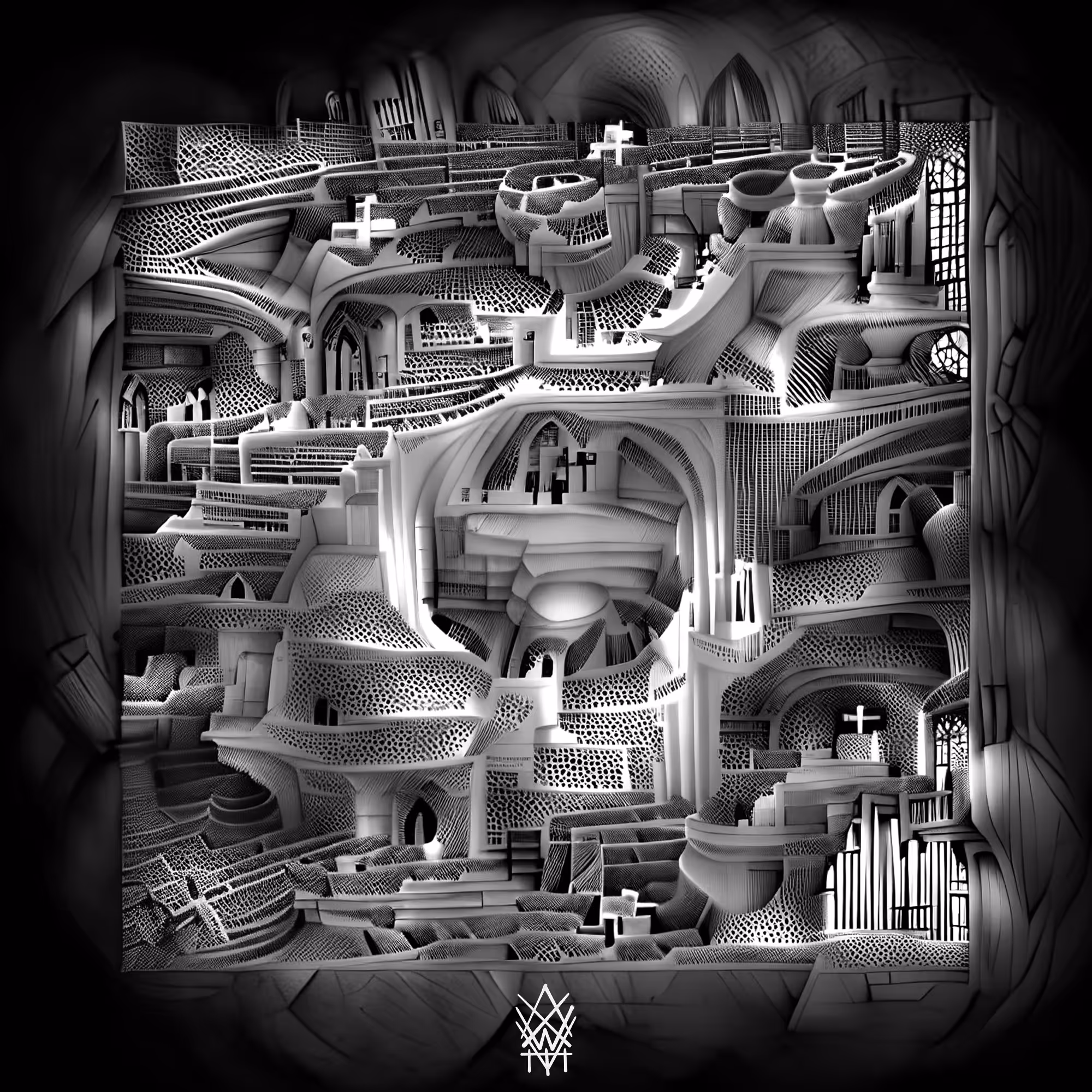 Black & White Dream Architecture