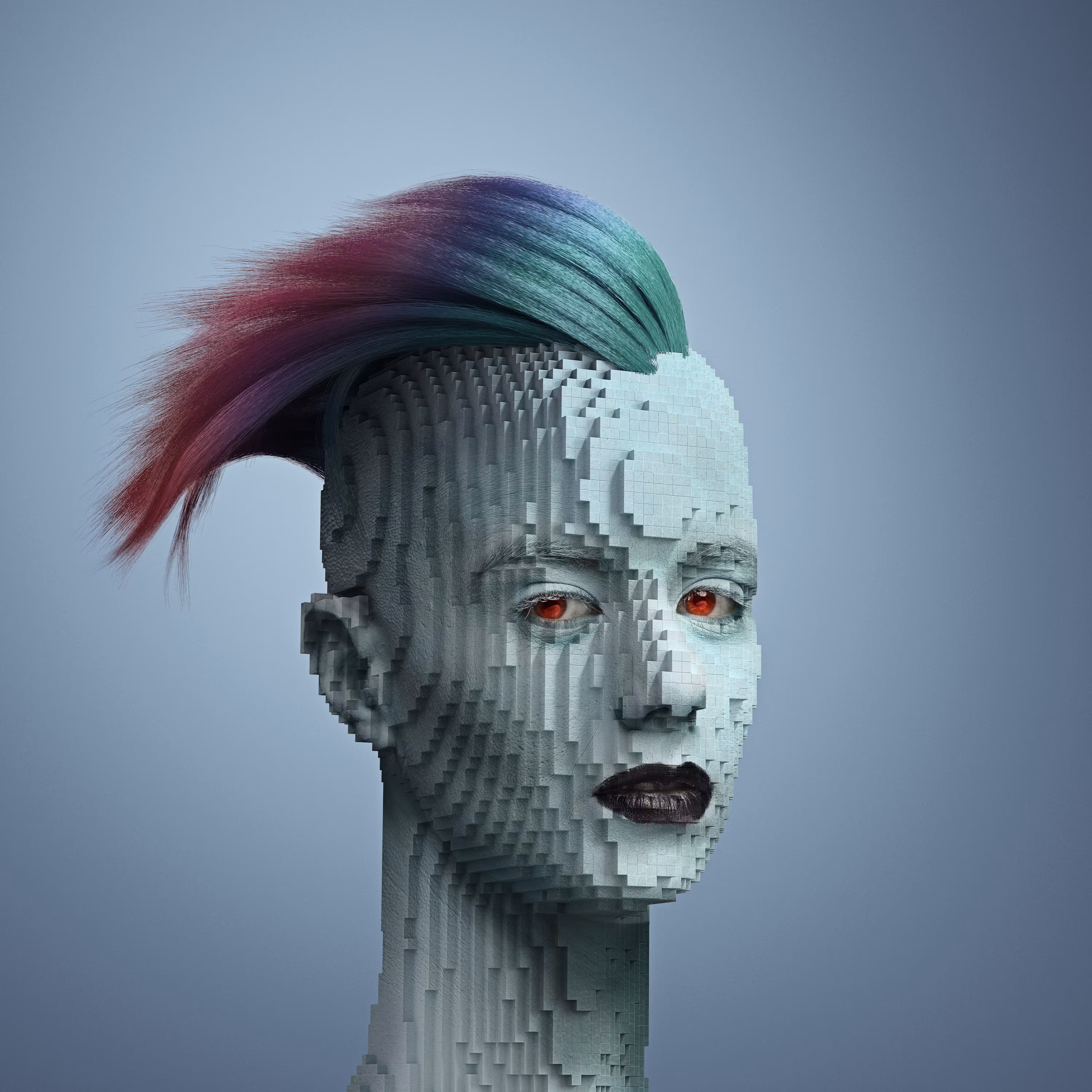Block Head Punk 053