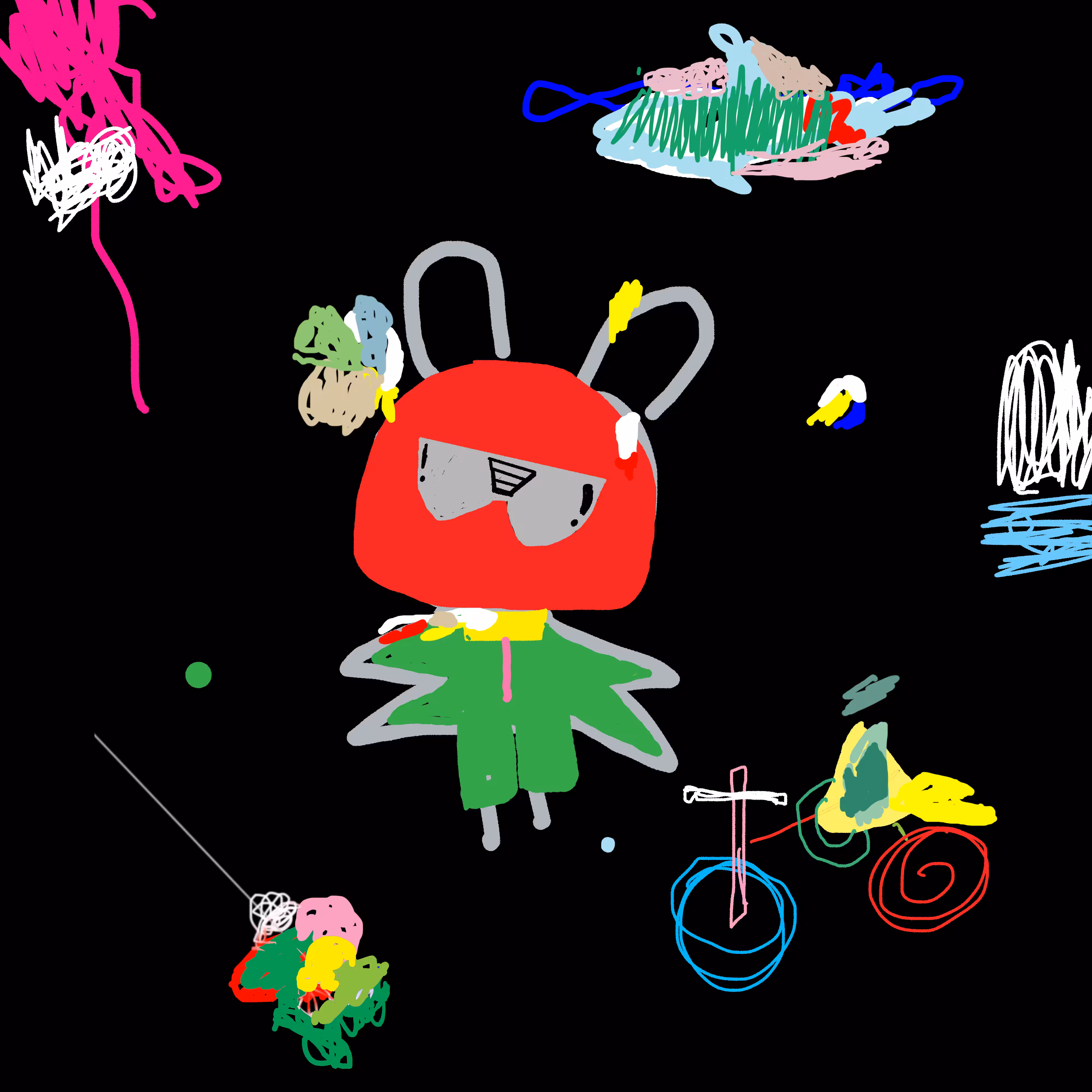Rainbow Rabbit #27