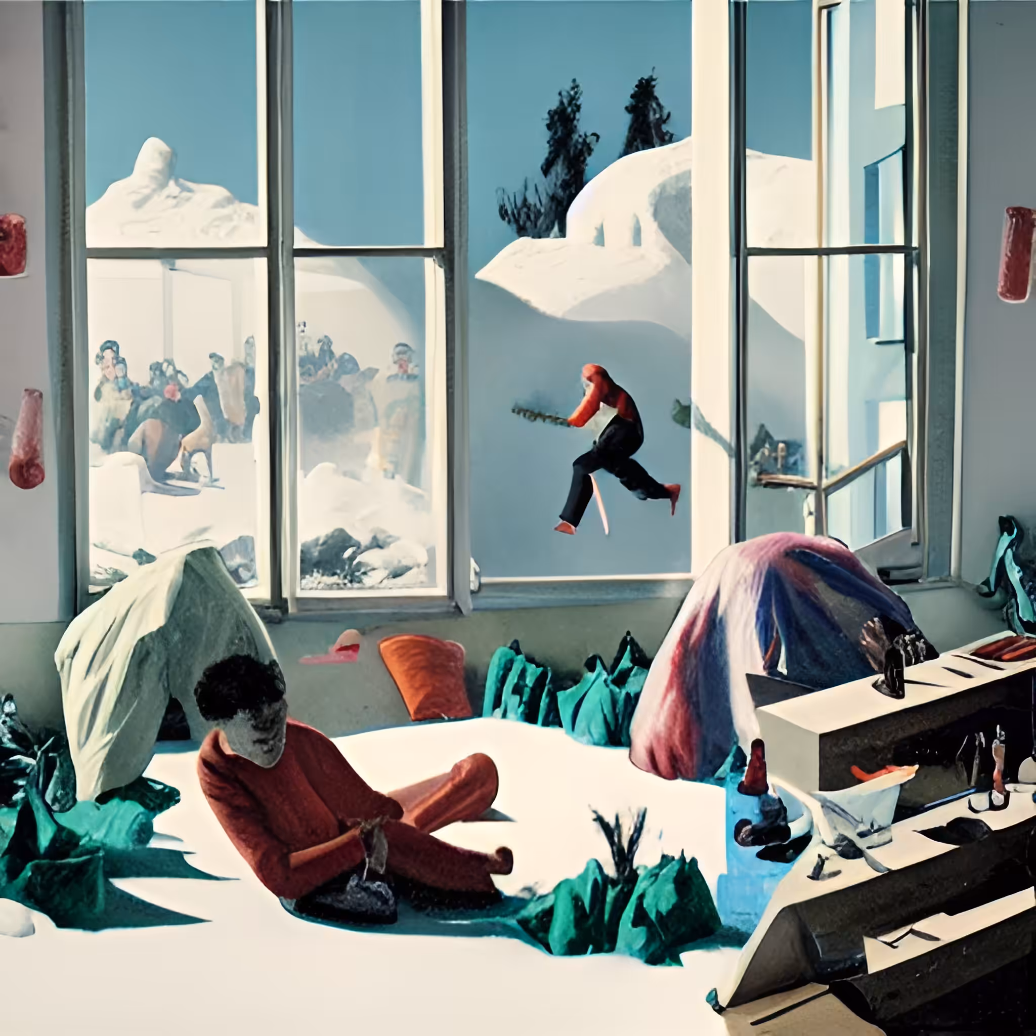 Chaotic Winter Interiors V