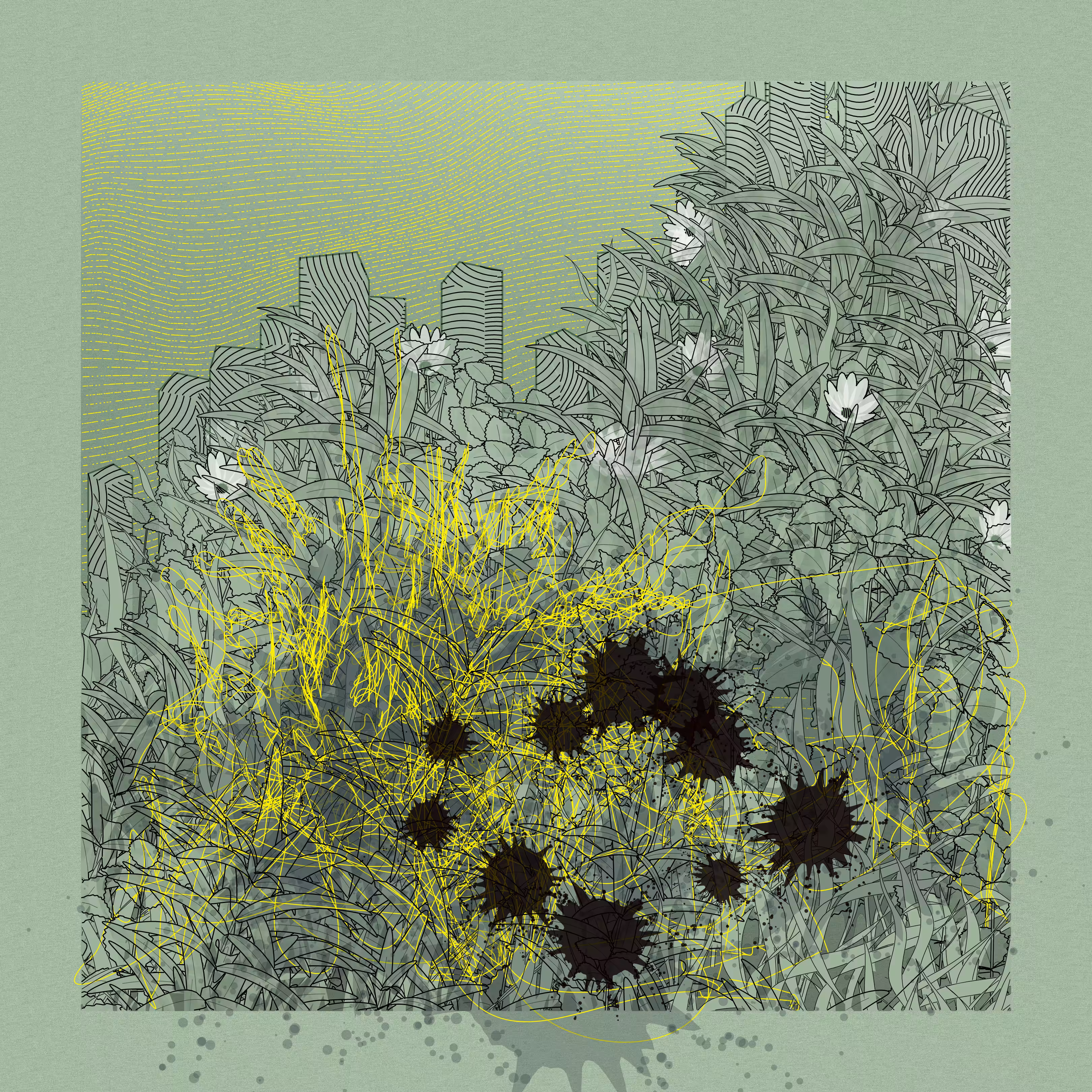 Landscape with Carbon Capture #6198