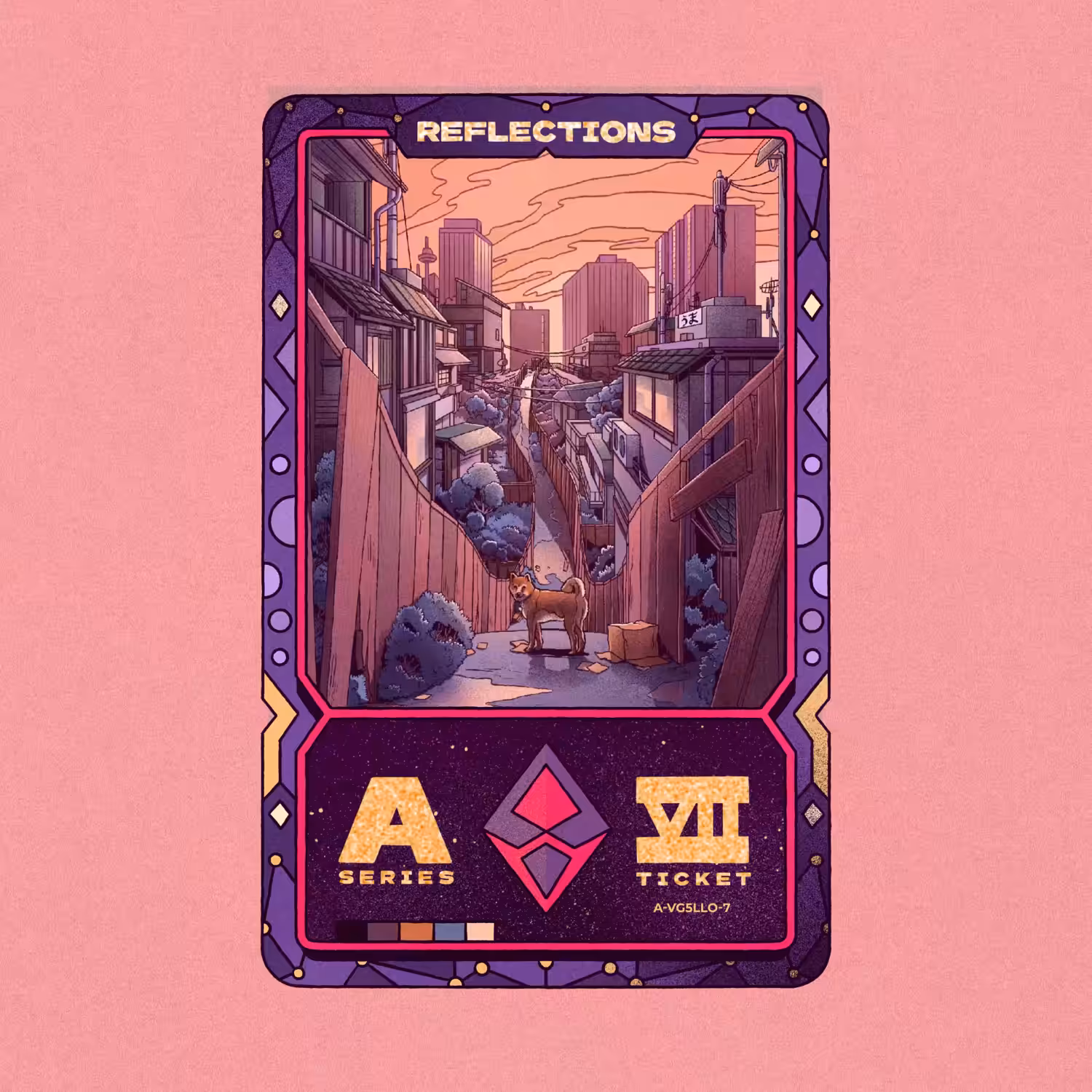 REFLECTIONS CARD A-VII