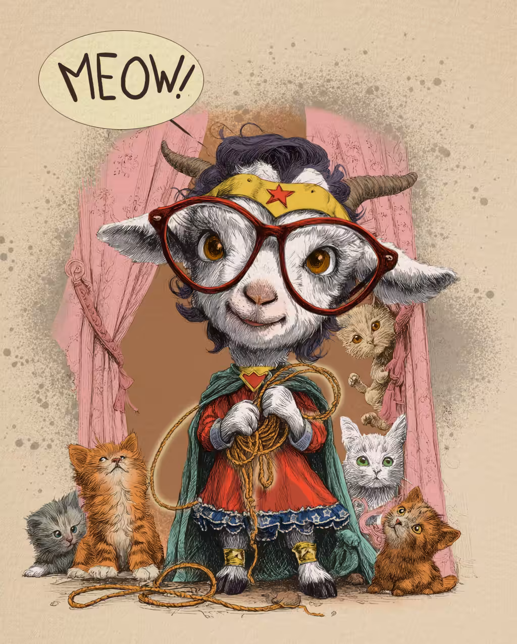 S8 - The Wonder Woman Goat
