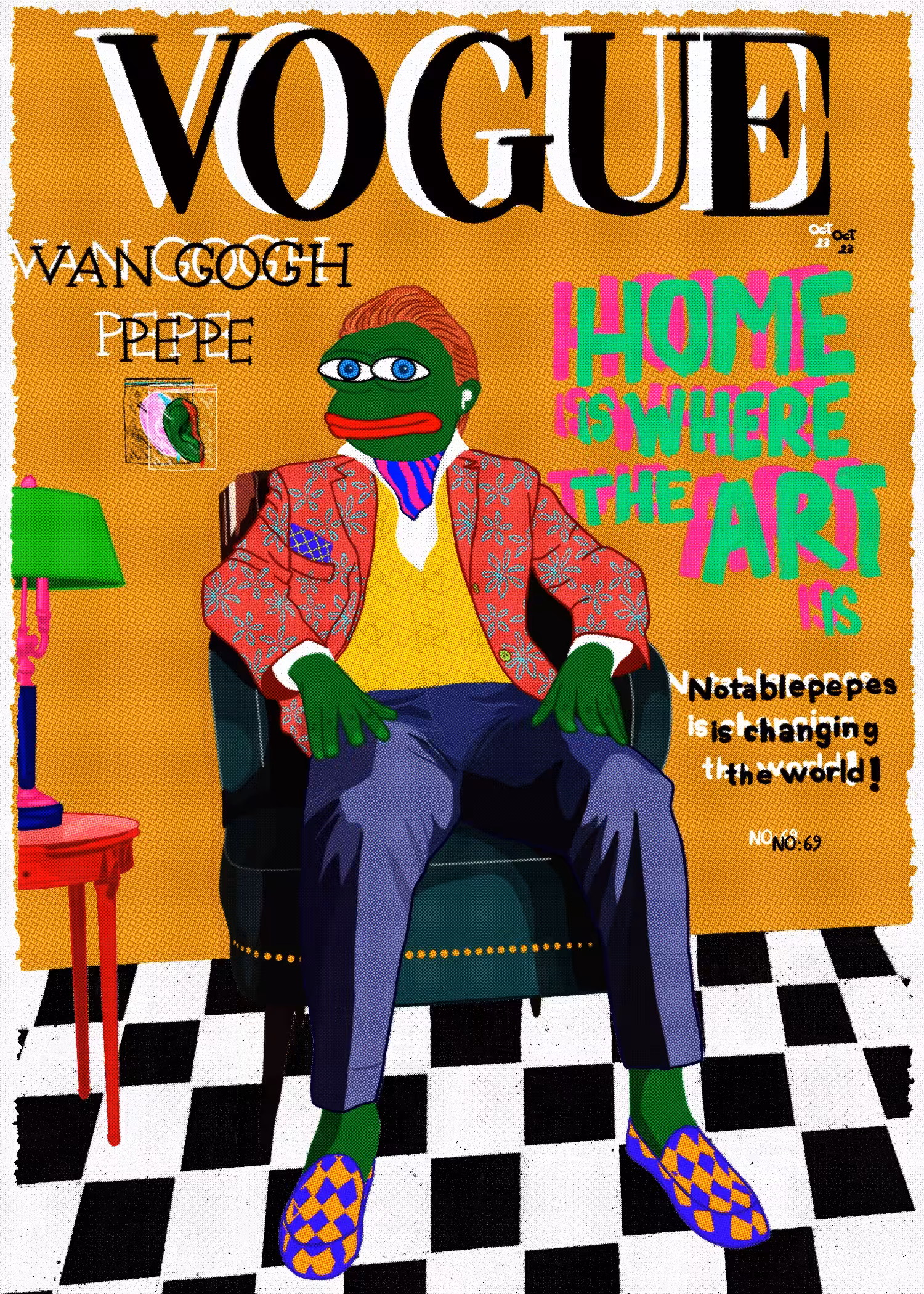 VOGUE VAN GOGH PEPE