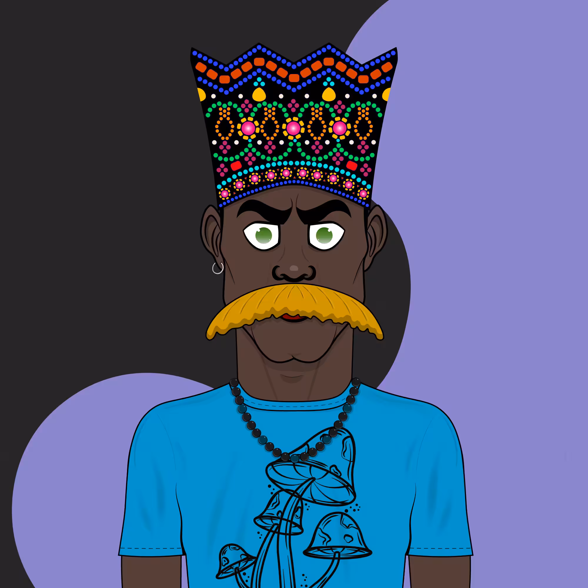 Mustachioed #28