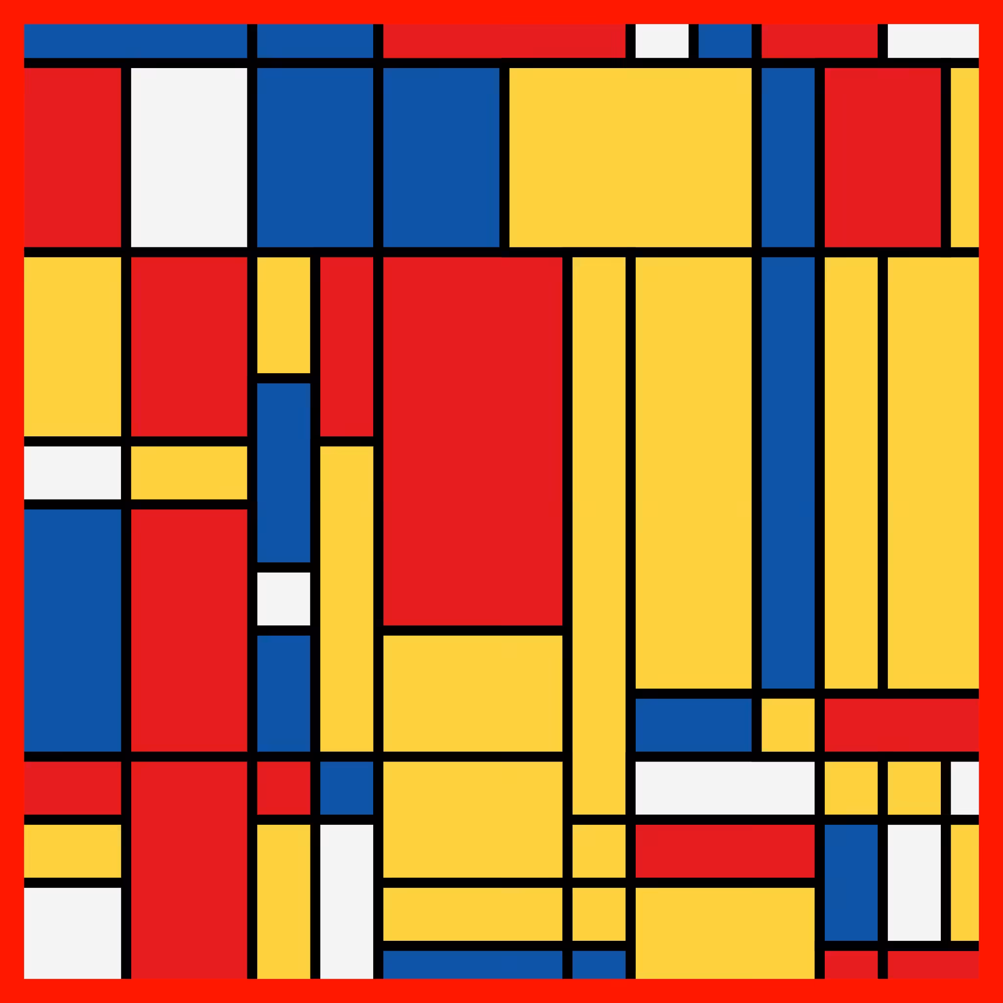 Ode to Neo-Plasticism: Burn, Baby, Burn