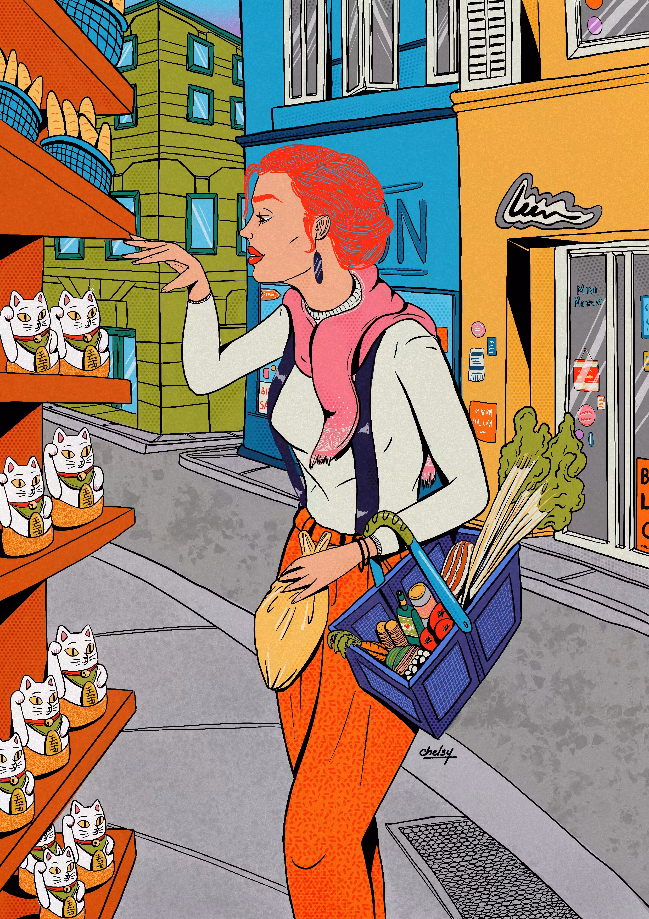 Lucky Cat Girl
