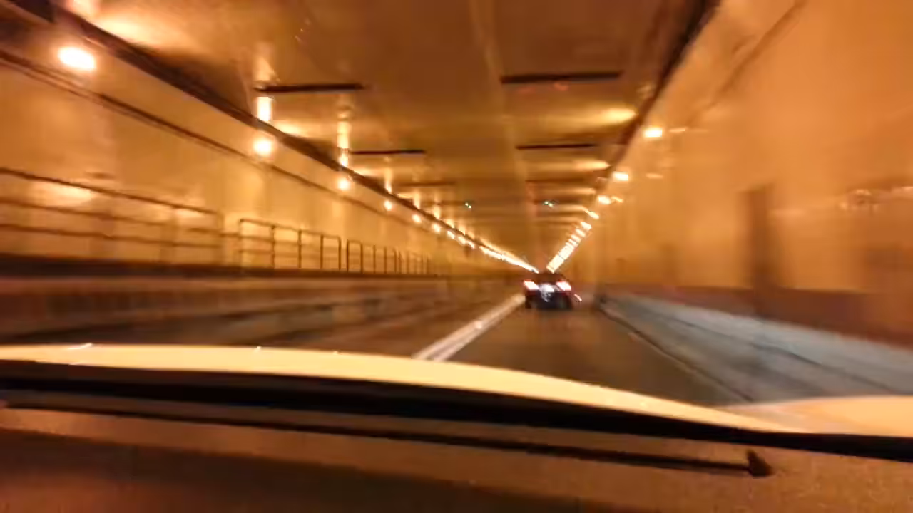 The Lincoln Tunnel in 4 seconds