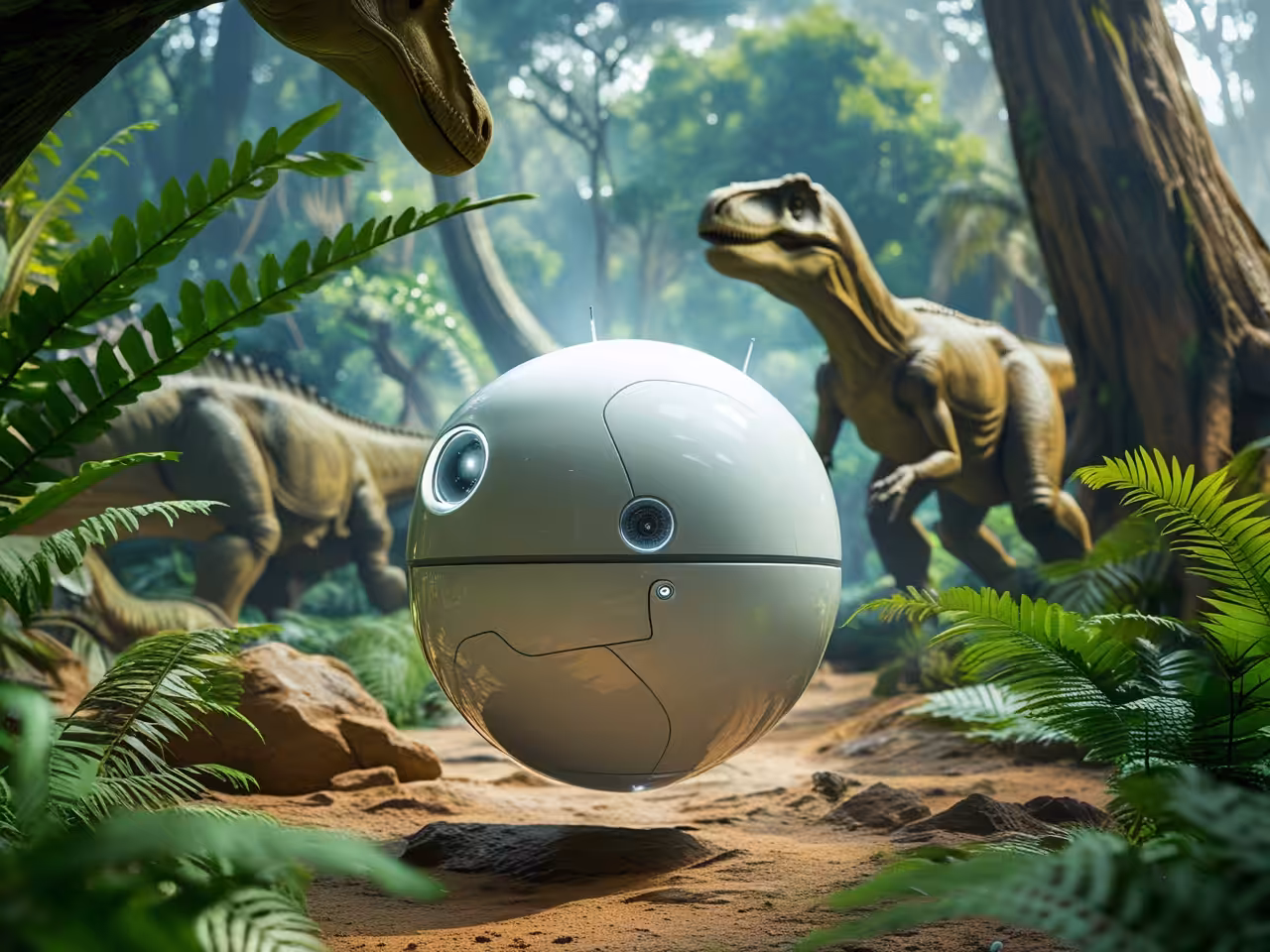boguball loves dinosaurs
