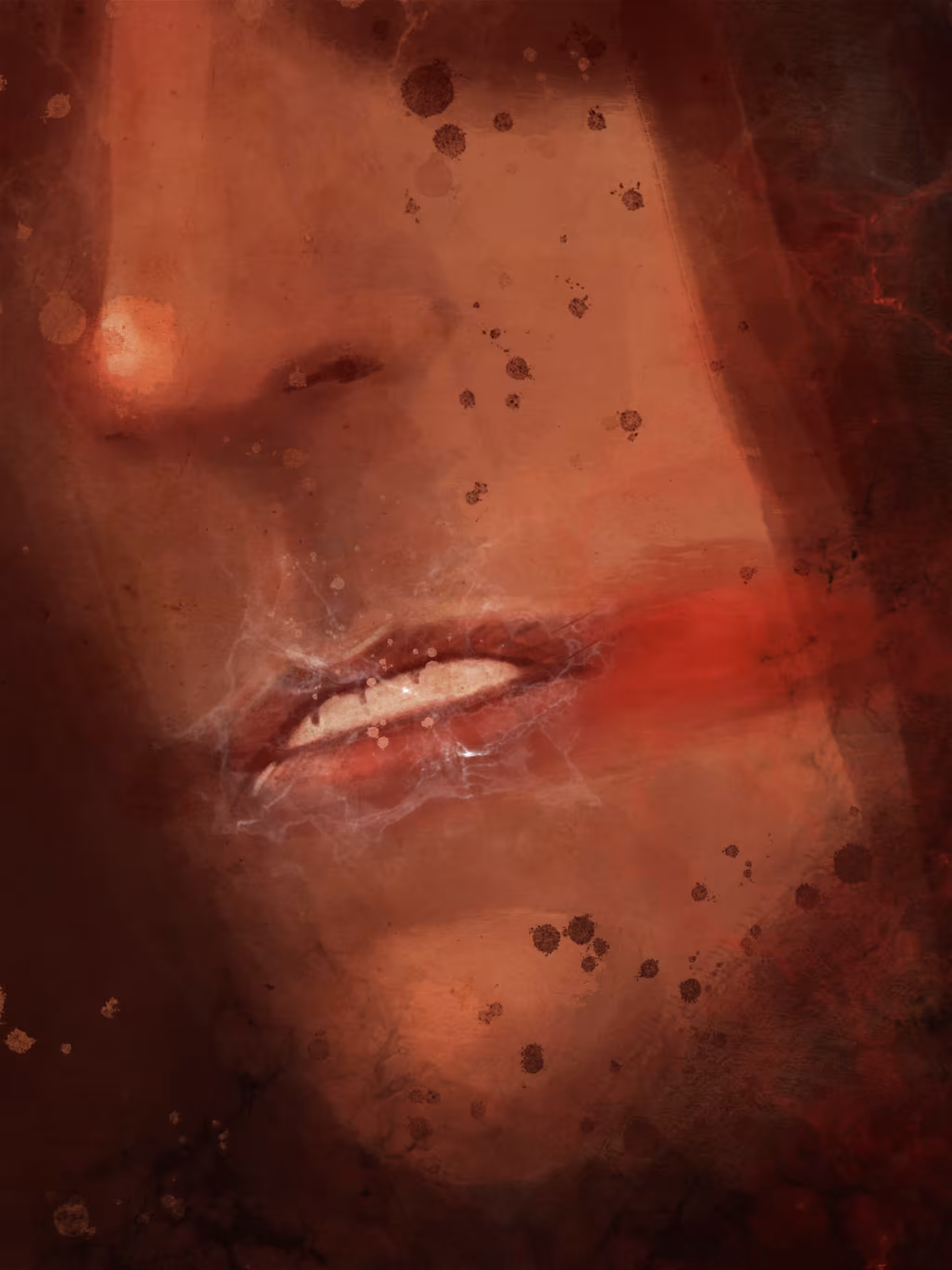 No kiss can erase the filth from your lips